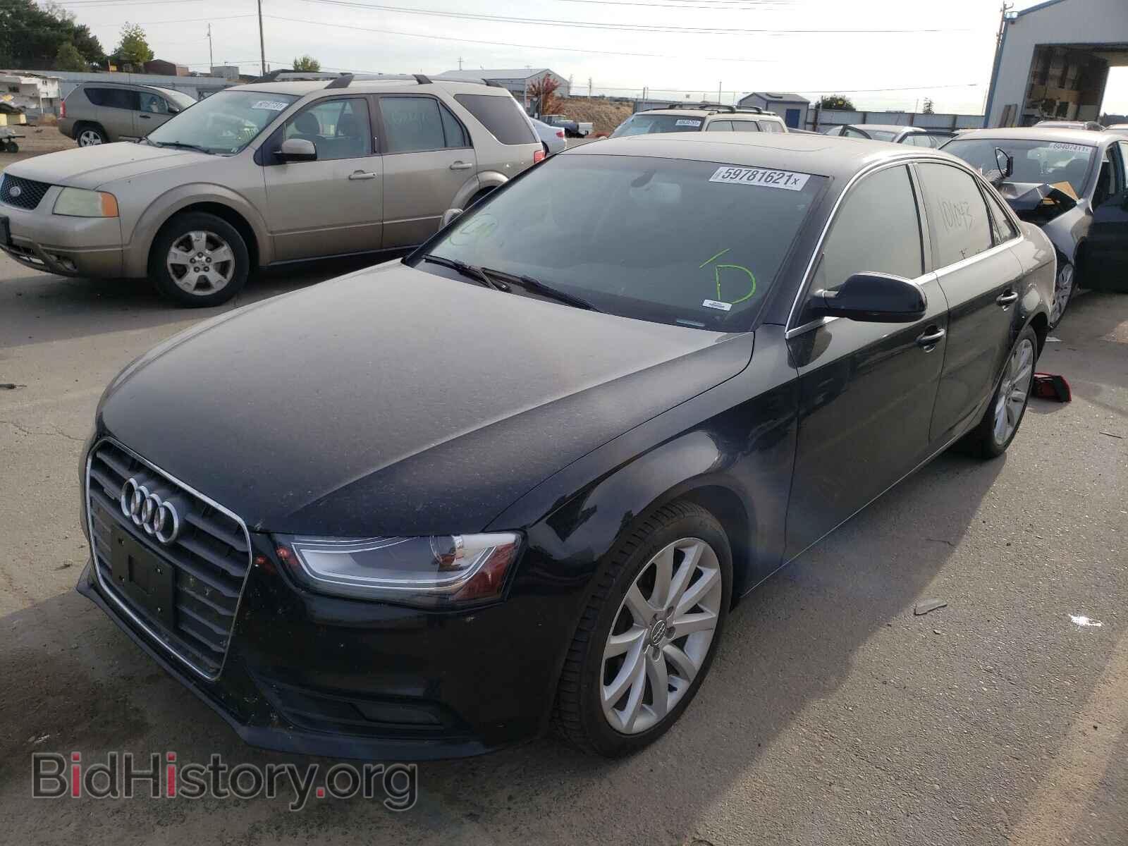 2013 AUDI A4 - VIN: WAUFFAFL8DN017859 - Фото 2