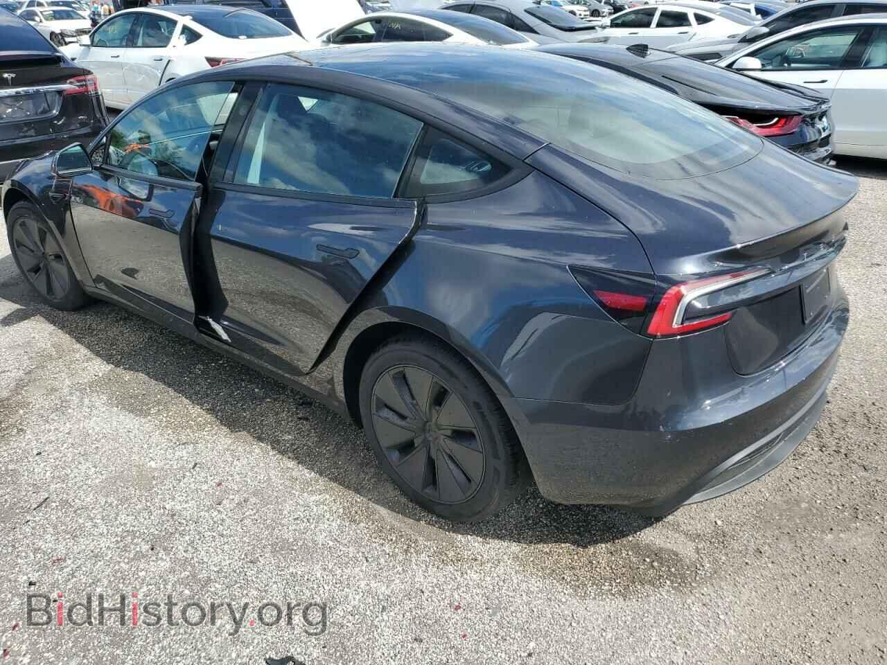 2024 TESLA MODEL 3 - VIN: 5YJ3E1EA5RF722715 - Фото 2