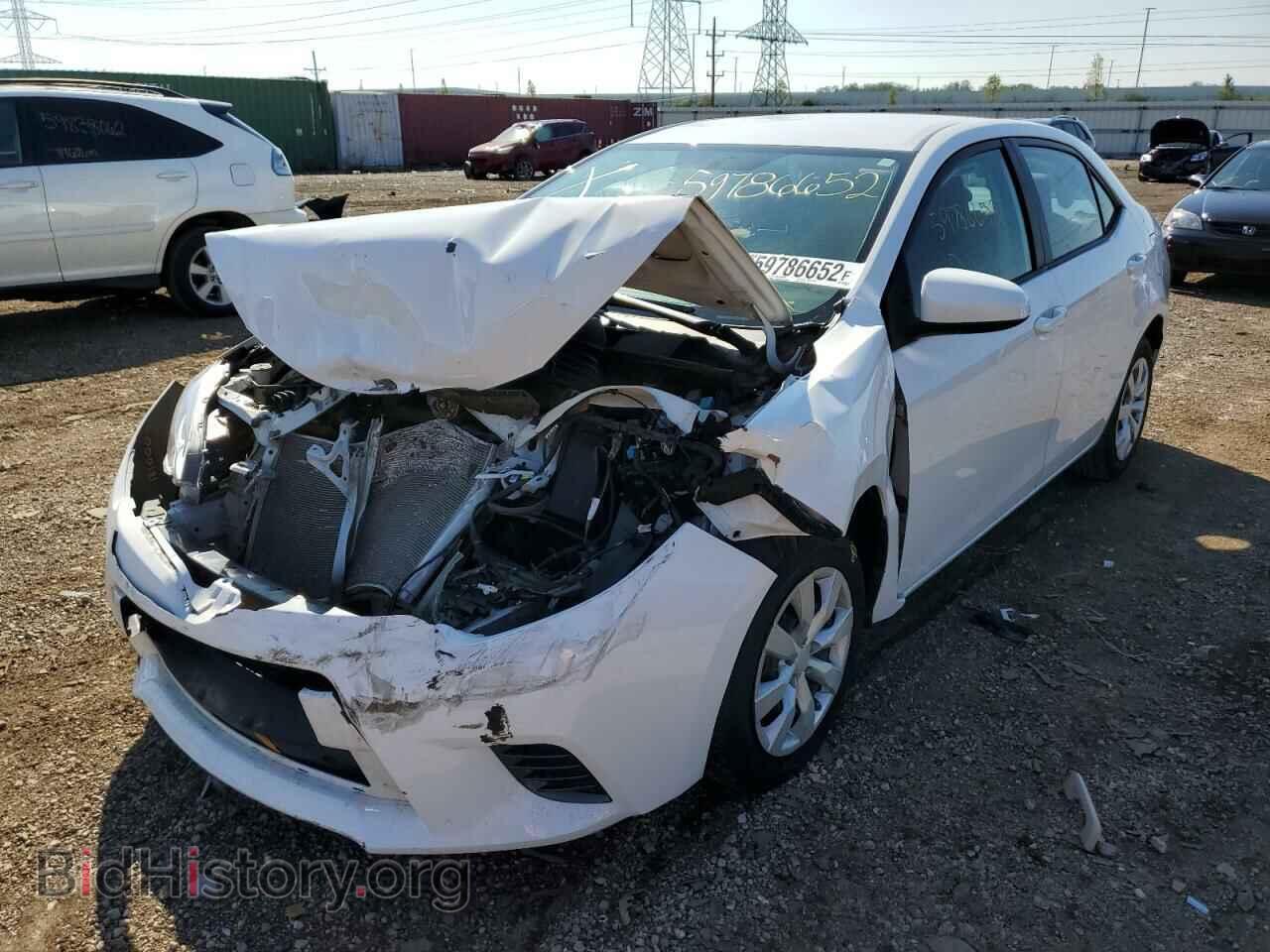 2015 TOYOTA COROLLA - VIN: 2T1BURHEXFC398317 - Photo 2