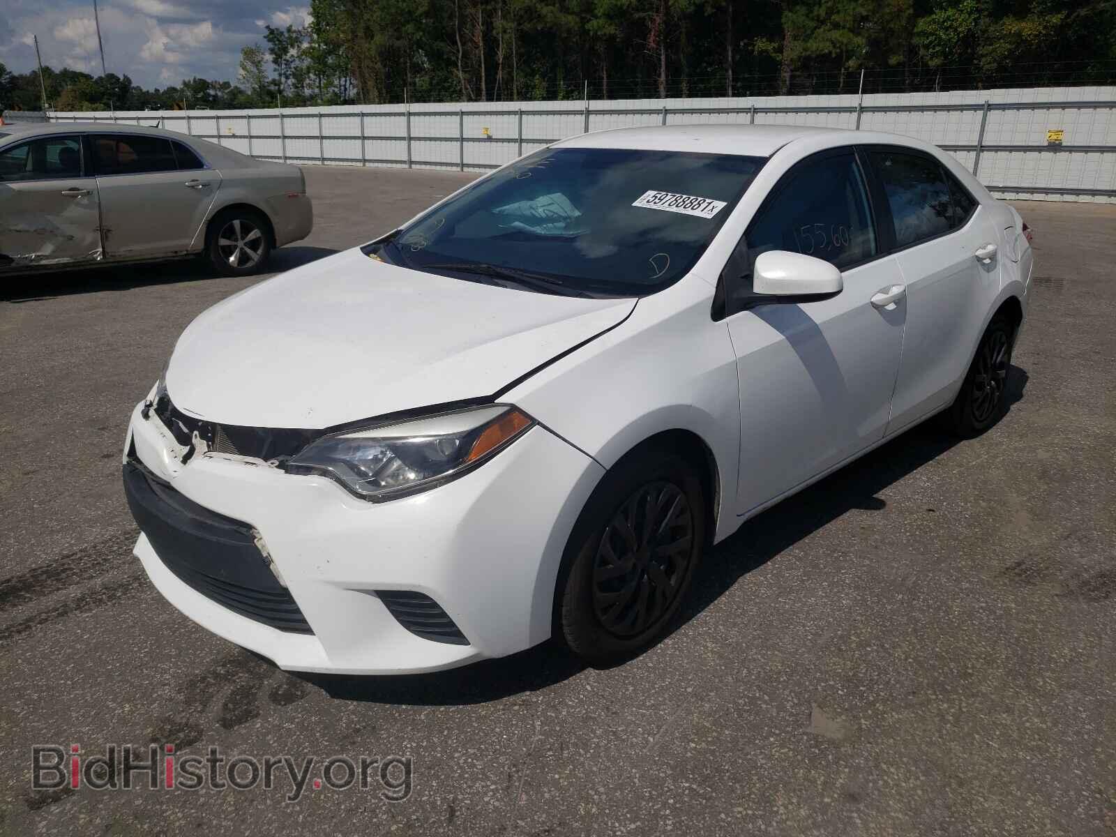 2014 TOYOTA COROLLA - VIN: 2T1BURHE2EC208086 - Фото 2