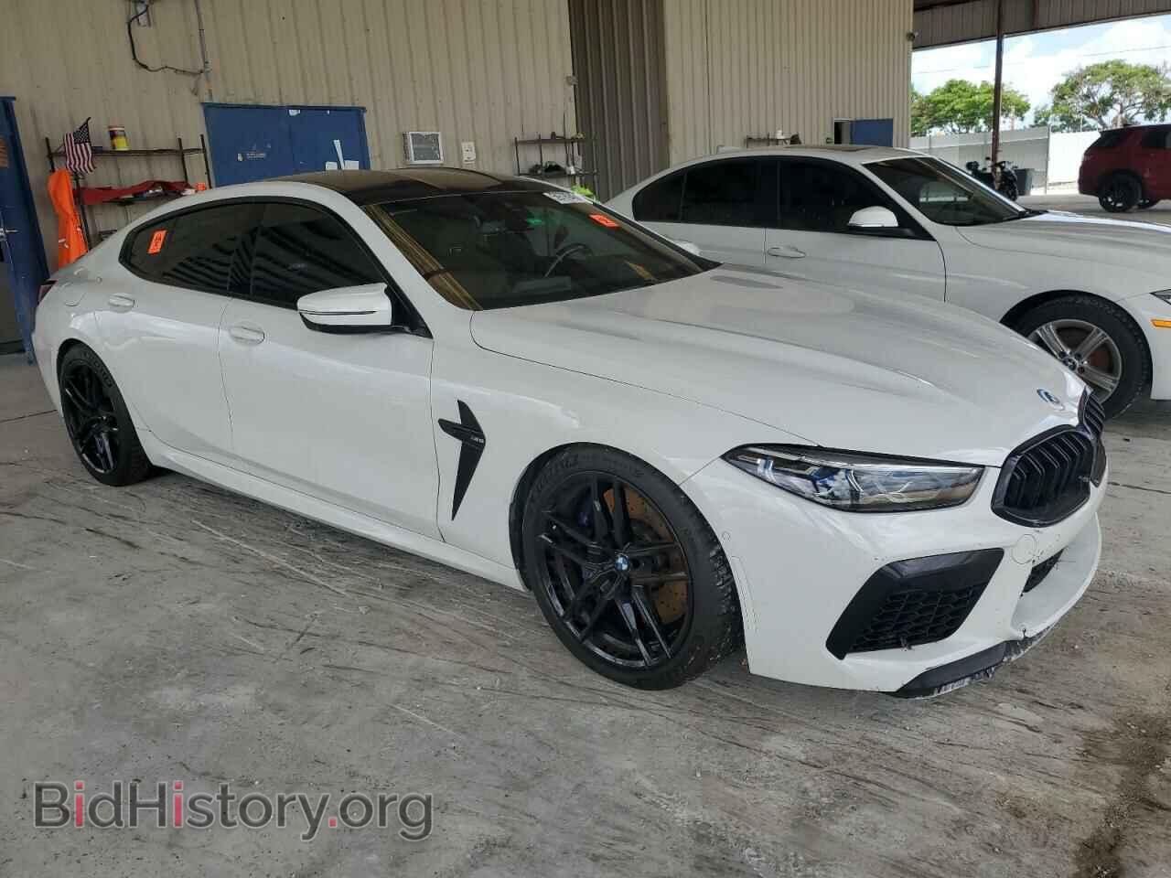 2020 BMW M8 - VIN: WBSGV0C02LCE55541 - Фото 4