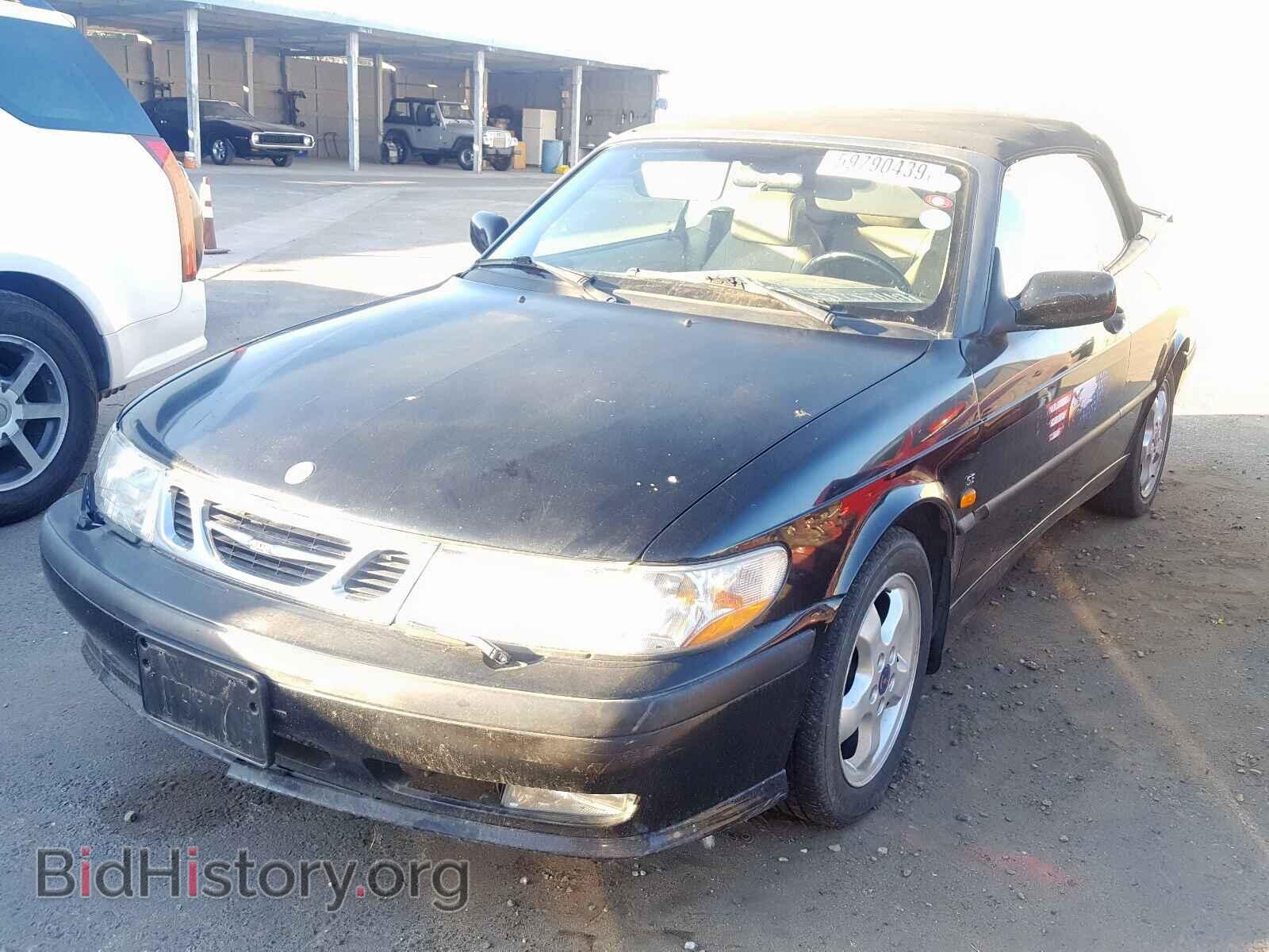 2000 SAAB 9 3 - VIN: YS3DF78K1Y7002205 - Photo 2