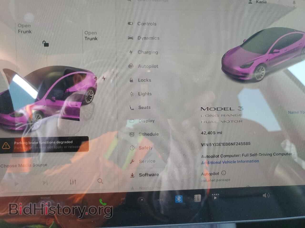 2022 TESLA MODEL 3 - VIN: 5YJ3E1EB6NF245585 - Photo 9