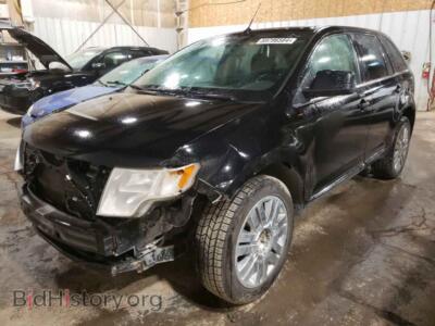 2008 Ford EDGE Limited, черный — VIN 2FMDK49C88BA83201, Copart