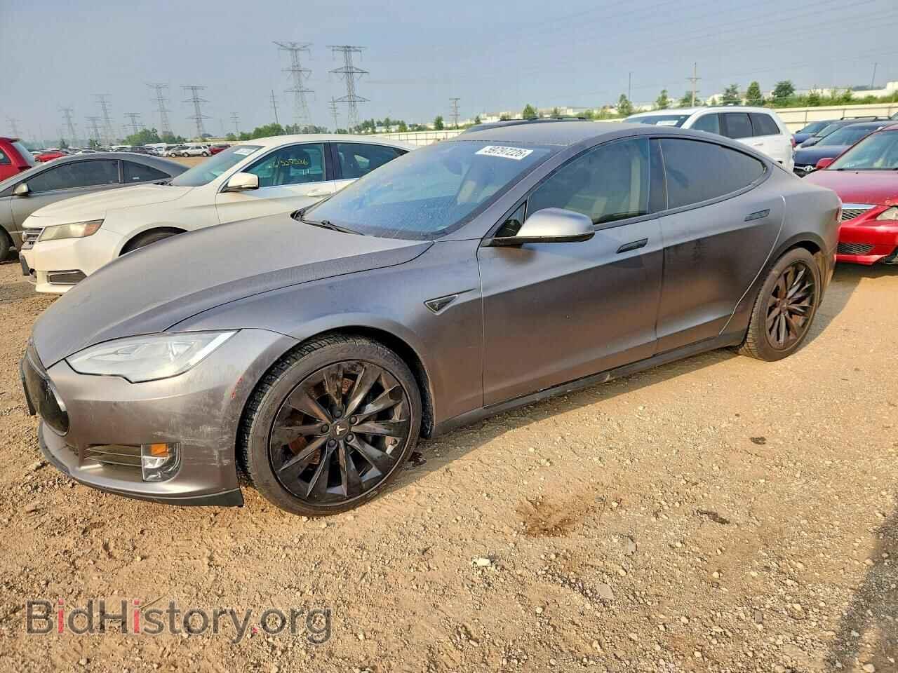 Фотография 5YJSA1S19FF080328 - TESLA MODEL S 2015