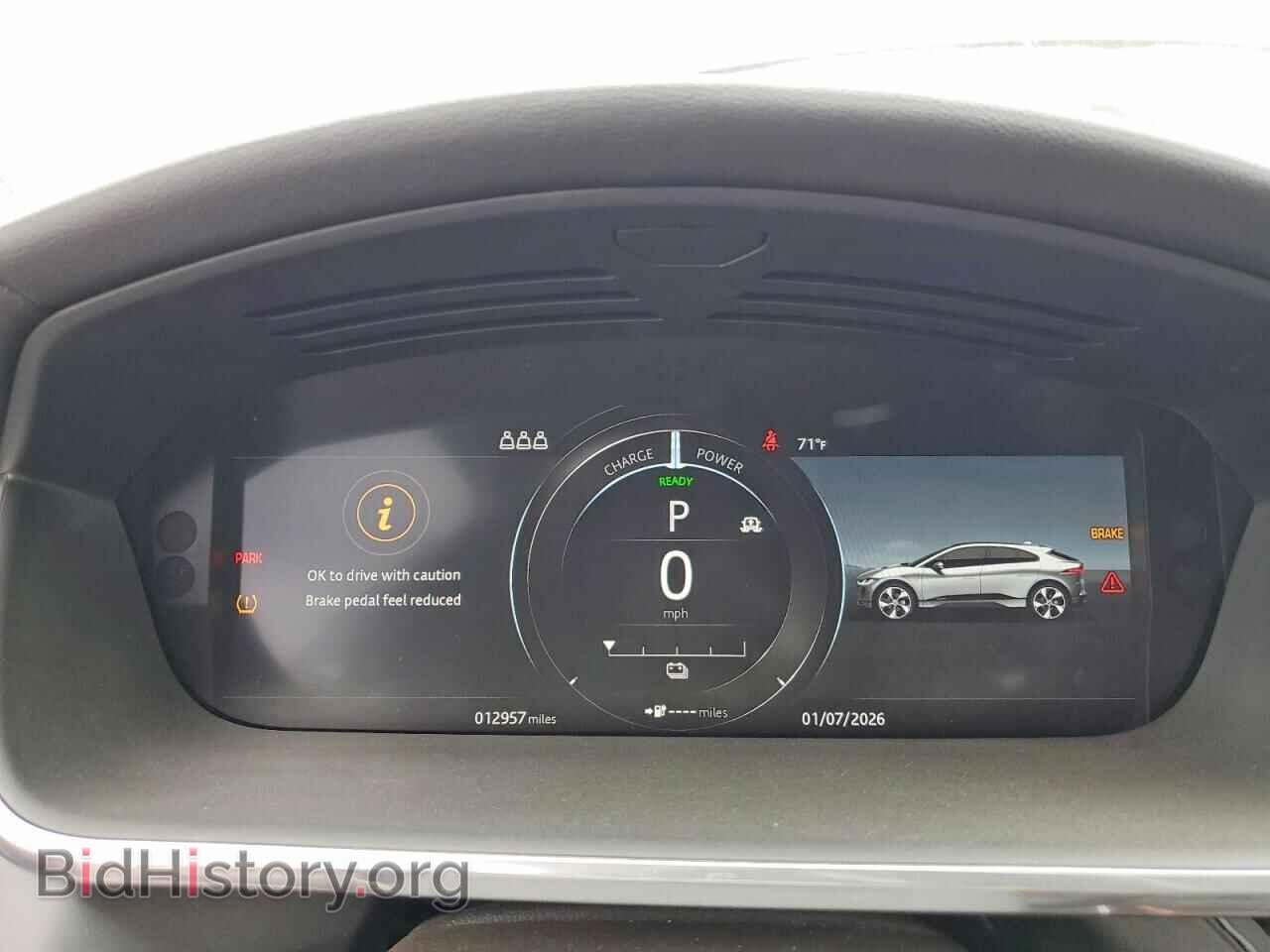 2019 JAGUAR I-PACE - VIN: SADHB2S12K1F72884 - Photo 9