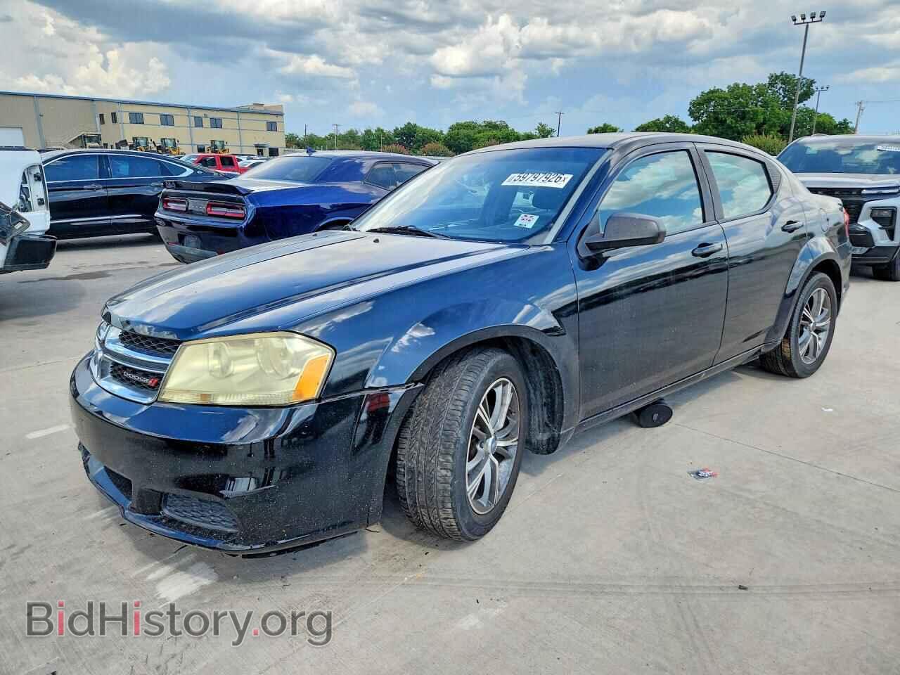 Photo 1C3CDZAB6CN225542 - DODGE AVENGER 2012