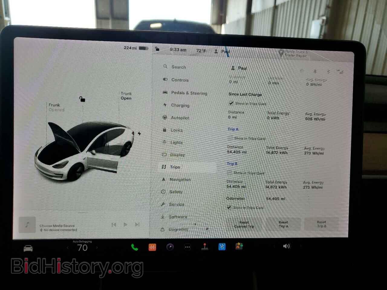 2020 TESLA MODEL 3 - VIN: 5YJ3E1EB5LF637163 - Фото 9