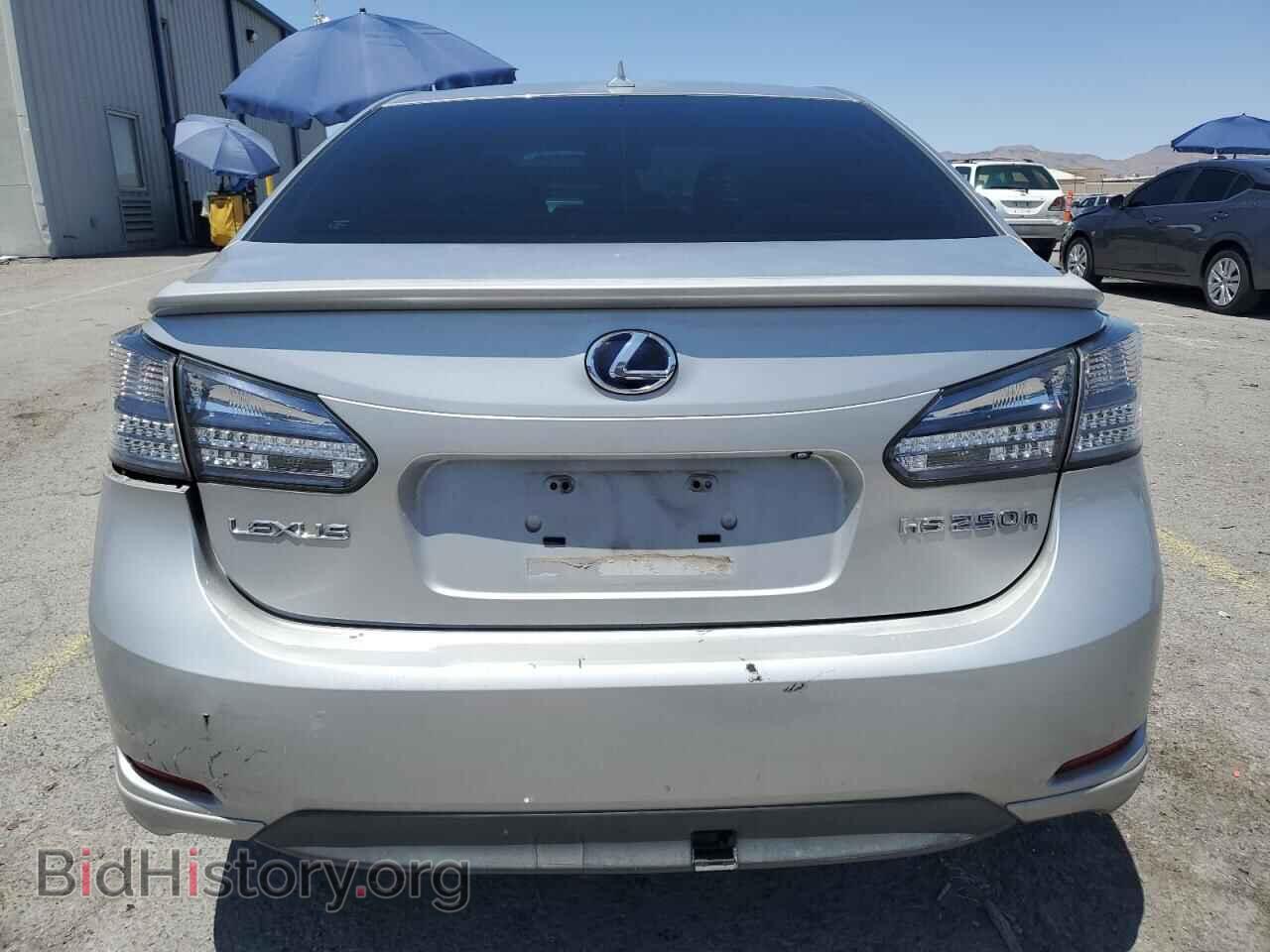 2010 LEXUS HS - VIN: JTHBB1BAXA2006424 - Фото 6