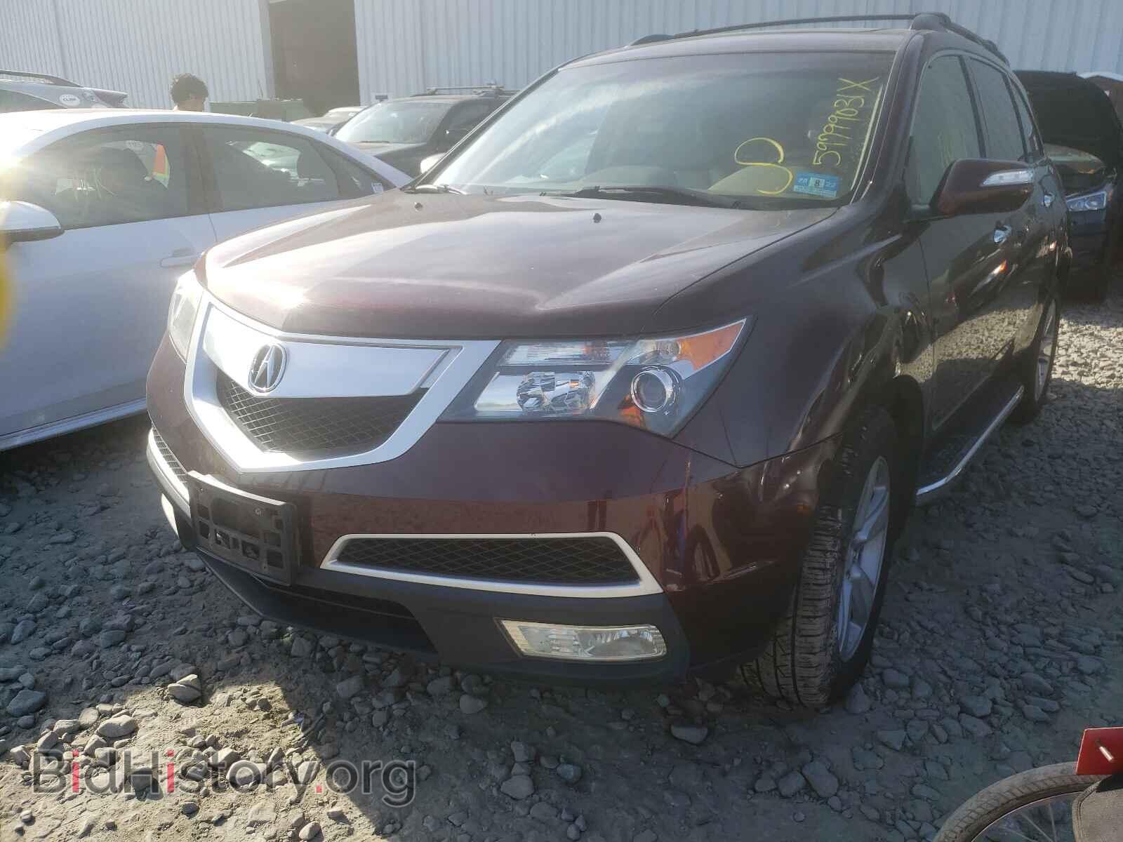 2011 ACURA MDX - VIN: 2HNYD2H67BH521849 - Фото 2