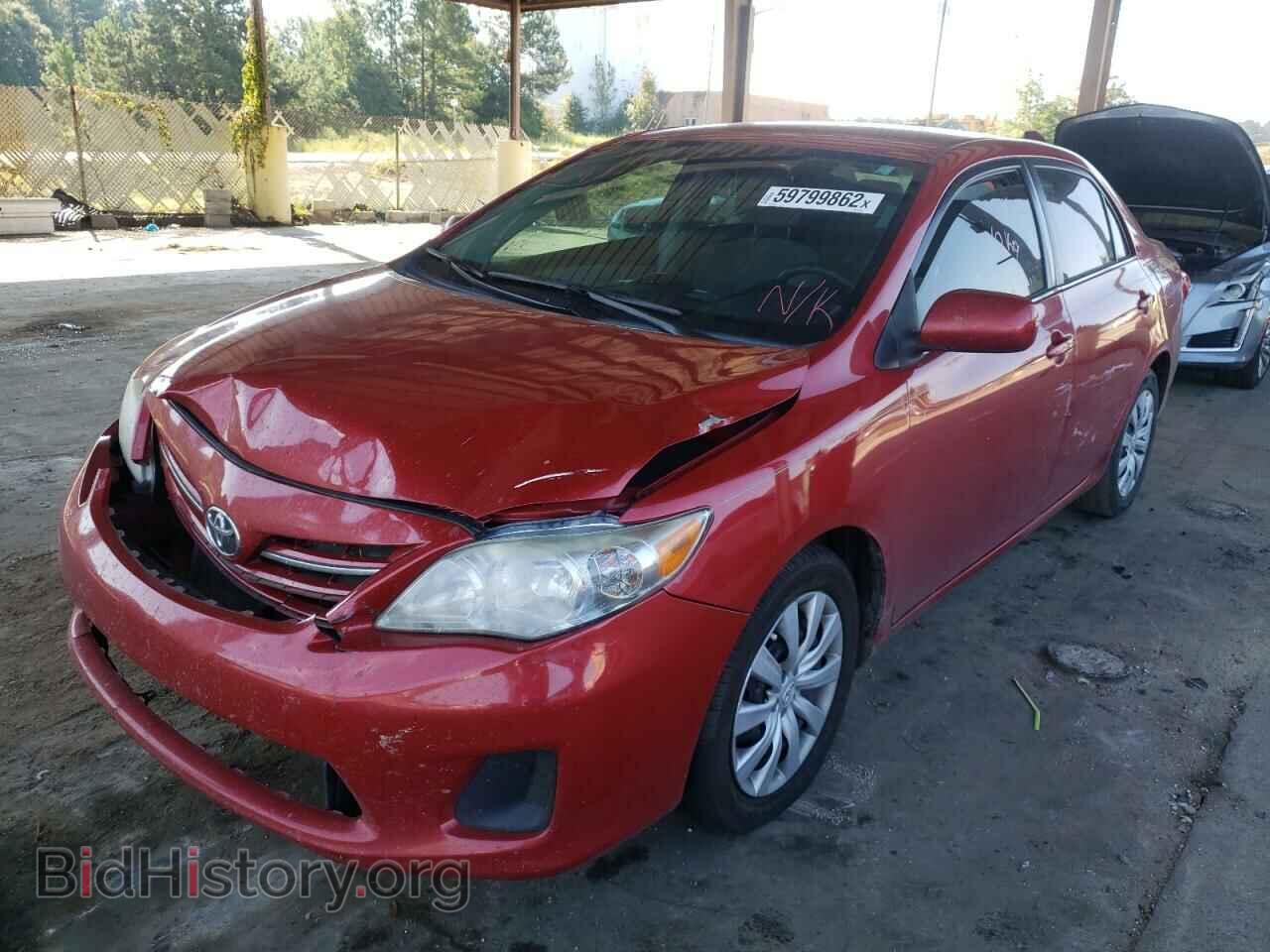 2013 TOYOTA COROLLA - VIN: 2T1BU4EE0DC982830 - Фото 2