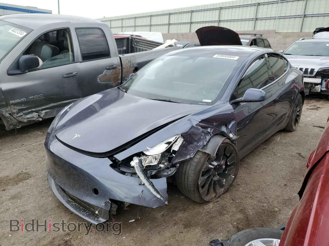Photo 5YJ3E1EC6PF499809 - TESLA MODEL 3 2023