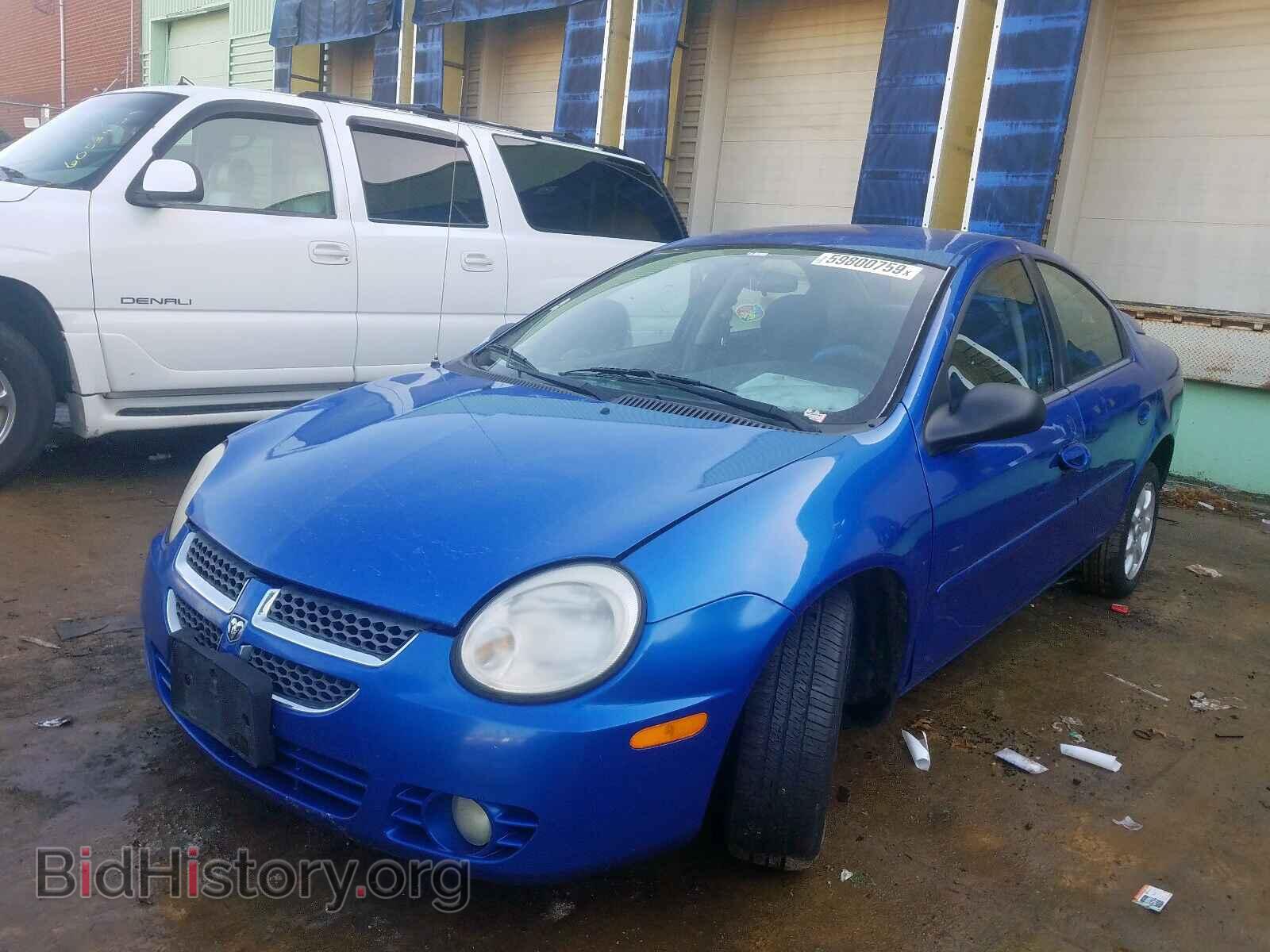 2005 DODGE NEON - VIN: 1B3ES56C05D176658 - Фото 2