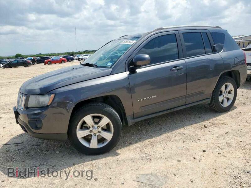 2016 Jeep COMPASS Latitude (VIN 1C4NJDEB8GD544902) — photo 1 of 13, Copart, damage: hail