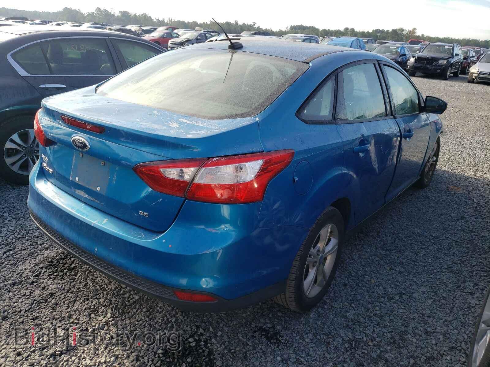 2013 FORD FOCUS - VIN: 1FADP3F28DL193421 - Фото 4