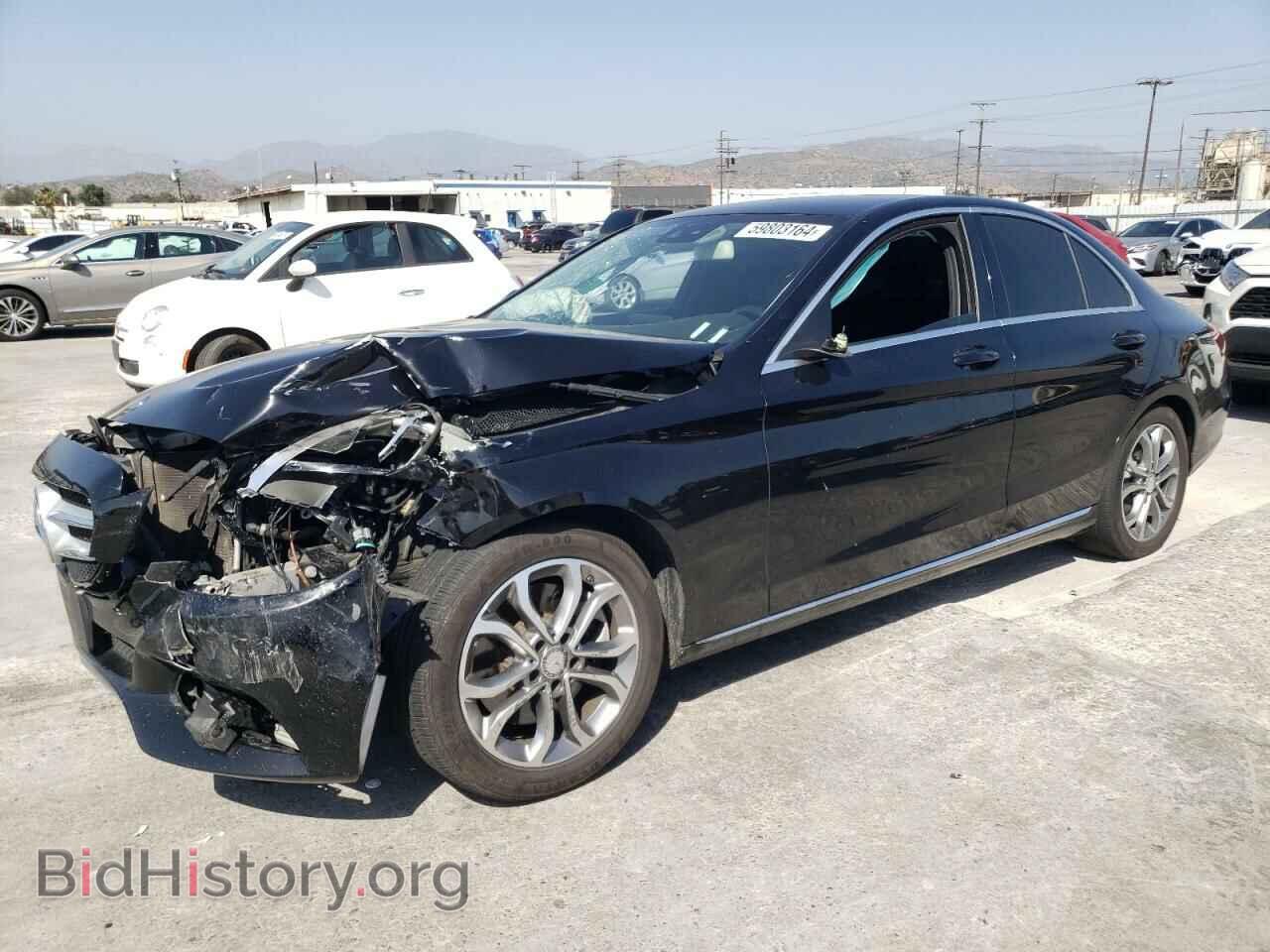 Photo 55SWF4JB9GU123340 - MERCEDES-BENZ C-CLASS 2016