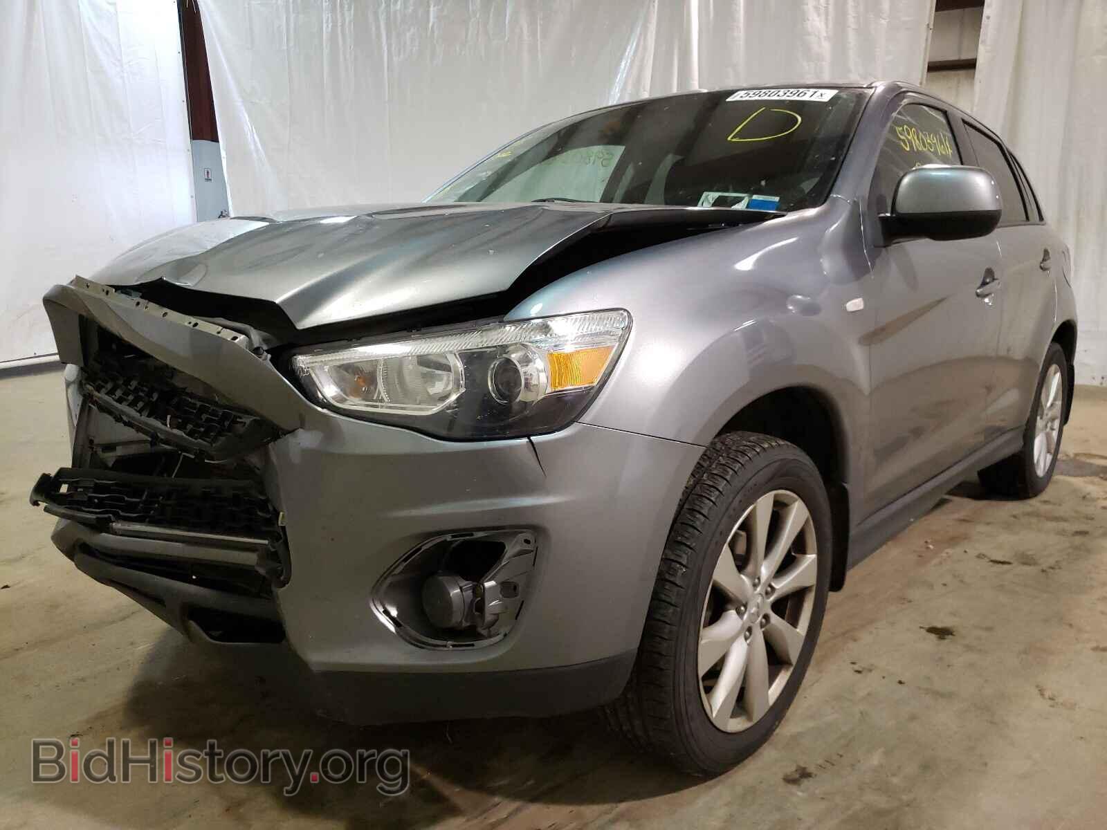 2014 MITSUBISHI OUTLANDER - VIN: 4A4AP3AU8EE017036 - Фото 2