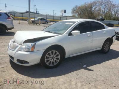 2012 Mitsubishi GALANT FE, white — VIN 4A32B2FF9CE021282, Copart