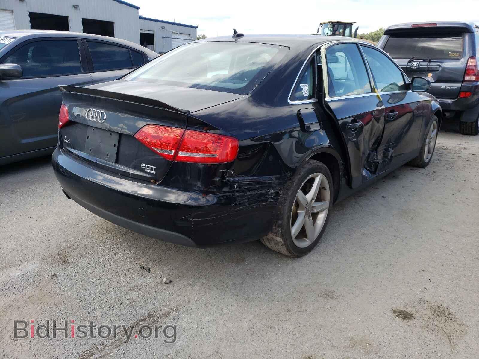 2012 AUDI A4 - VIN: WAUBFAFL2CA082968 - Фото 4
