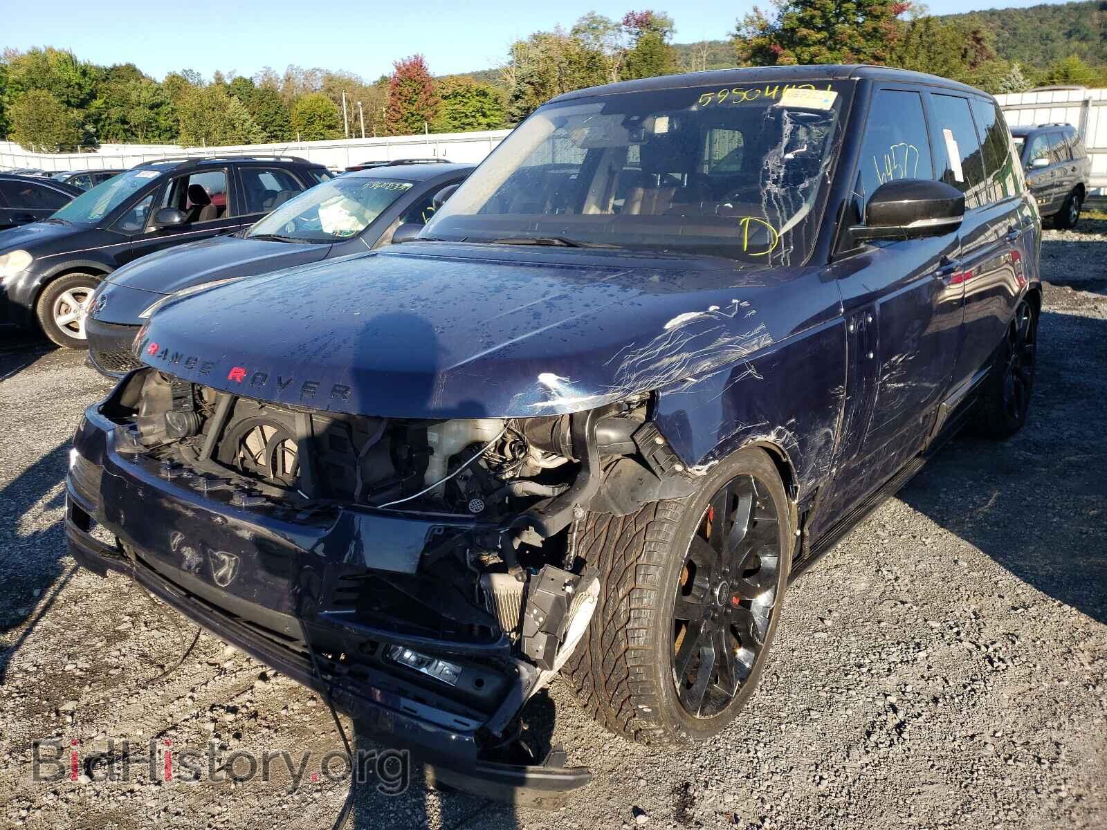 2013 LAND ROVER RANGEROVER - VIN: SALGS2EF9DA117960 - Фото 2