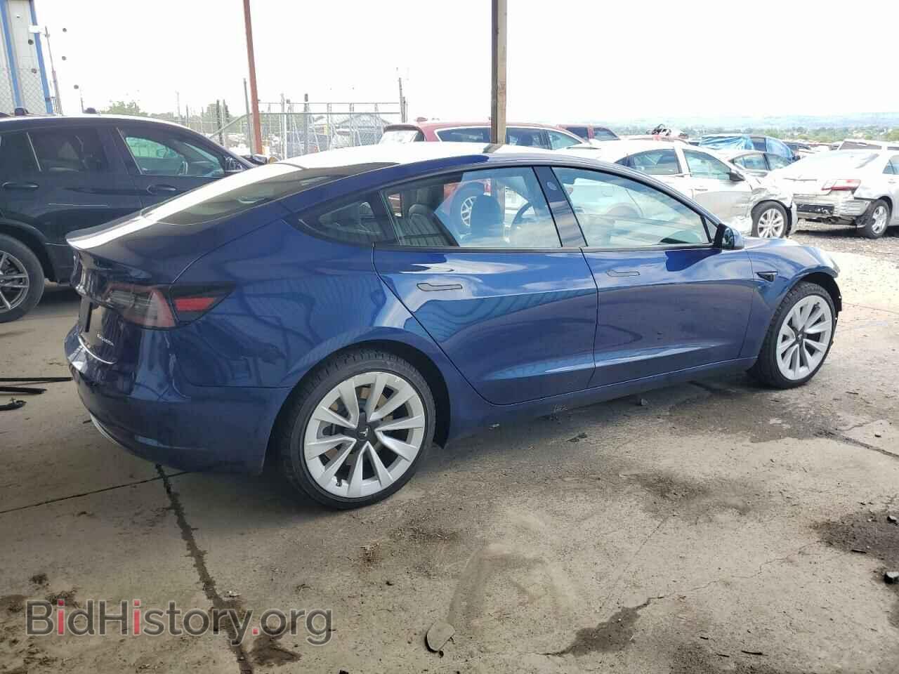 2022 TESLA MODEL 3 - VIN: 5YJ3E1EB3NF191081 - Фото 3