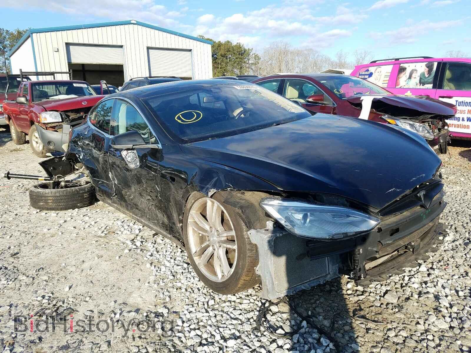 Photo 5YJSA1S10EFP55949 - TESLA MODEL S 2014