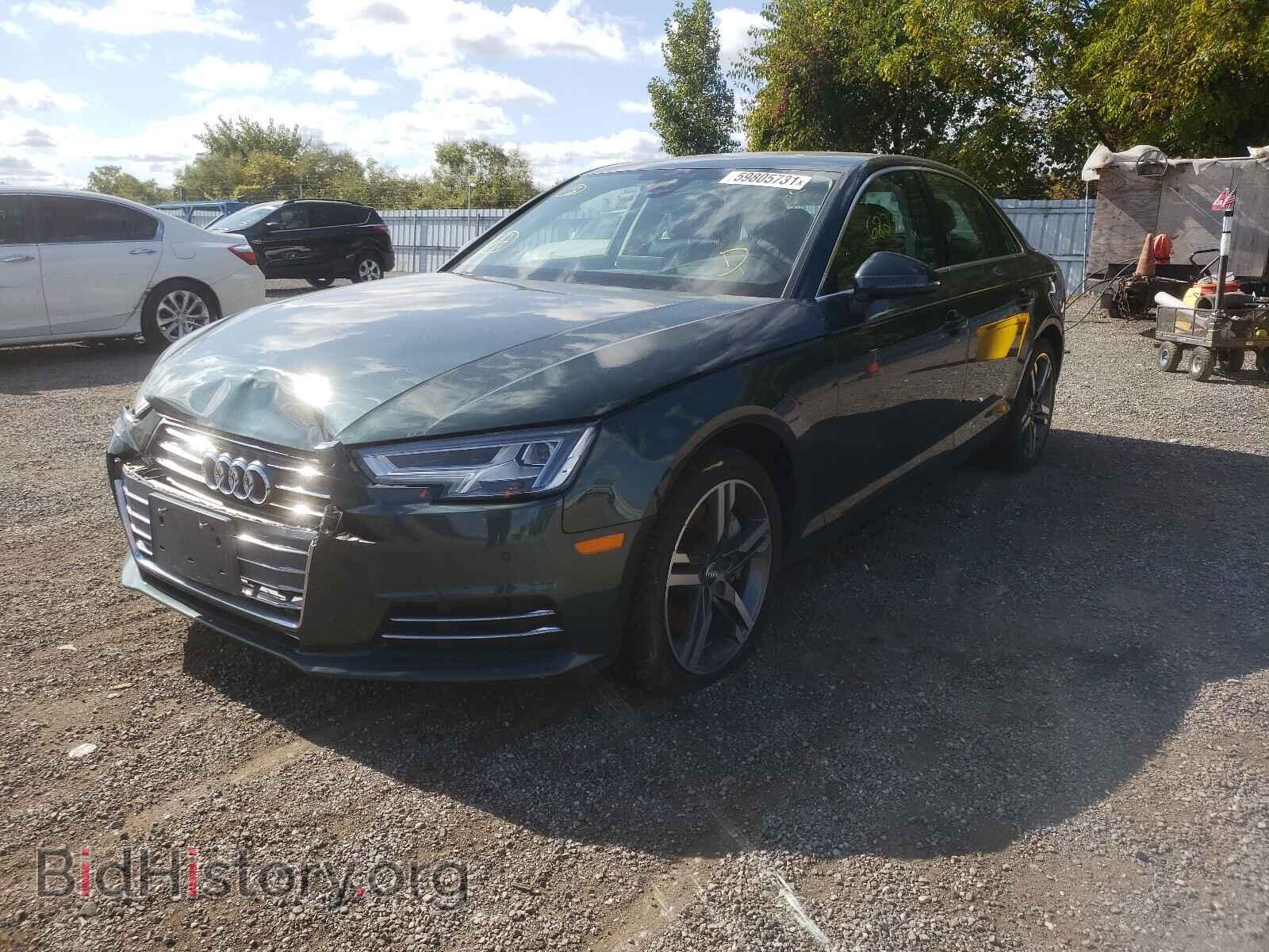 2017 AUDI A4 - VIN: WAUCNAF46HN023051 - Фото 2