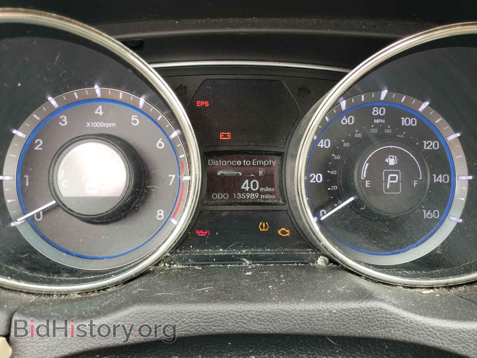 2012 HYUNDAI SONATA - VIN: 5NPEB4AC5CH336072 - Фото 8