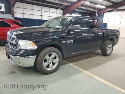 2013 RAM 1500 SLT, черный — VIN 1C6RR7LT9DS512725, Copart