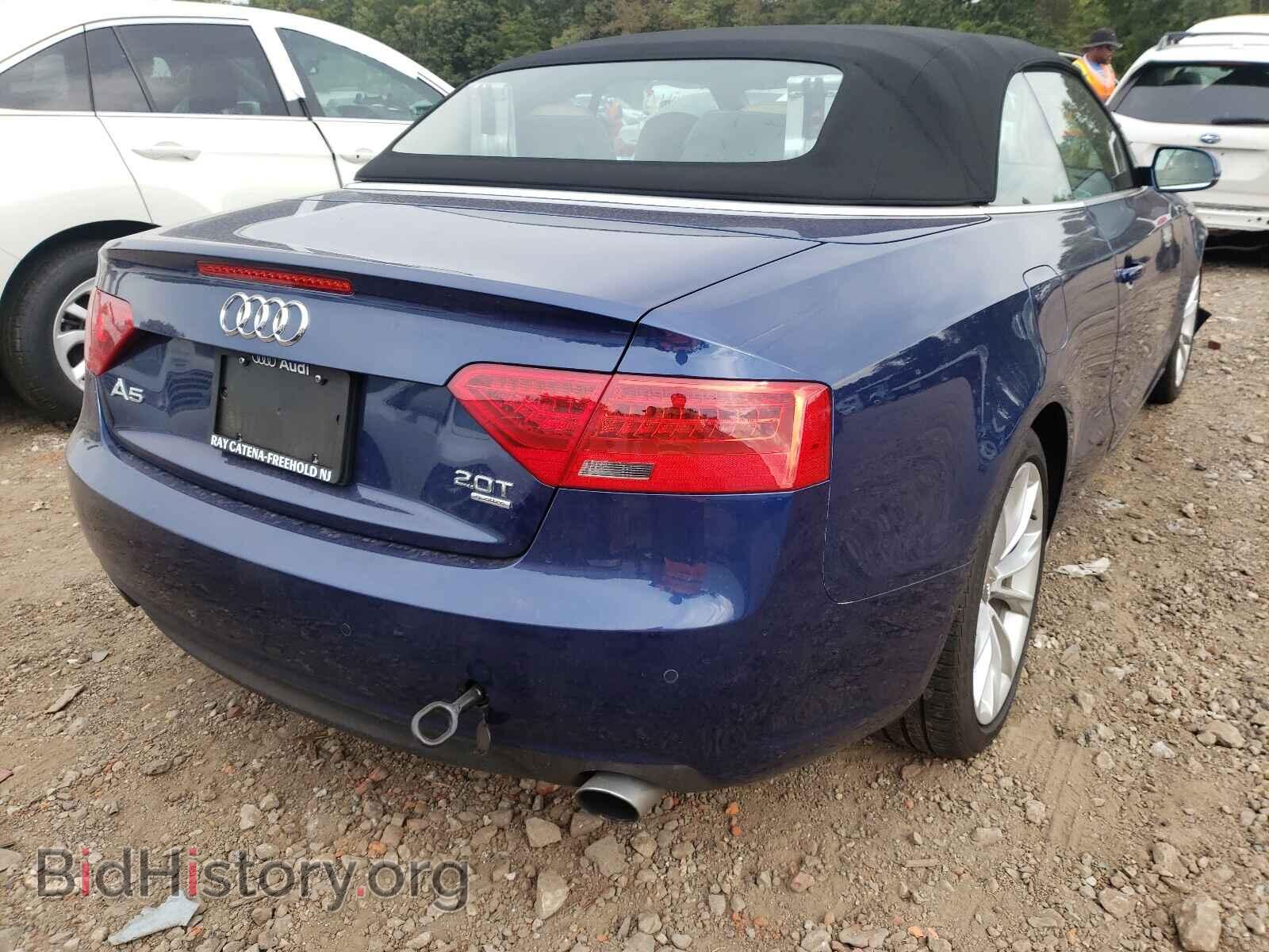 2014 AUDI A5 - VIN: WAULFAFH2EN001639 - Фото 4