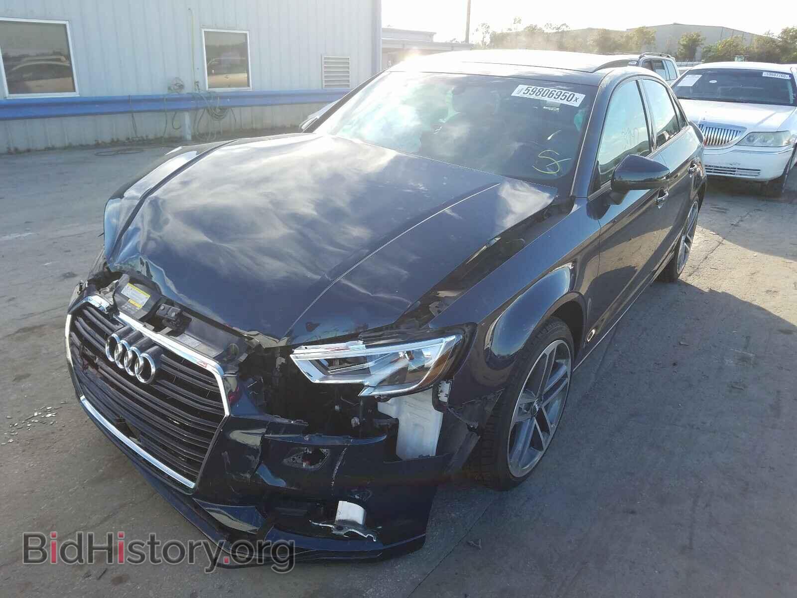 2018 AUDI A3 - VIN: WAUAUGFF2J1010471 - Photo 2
