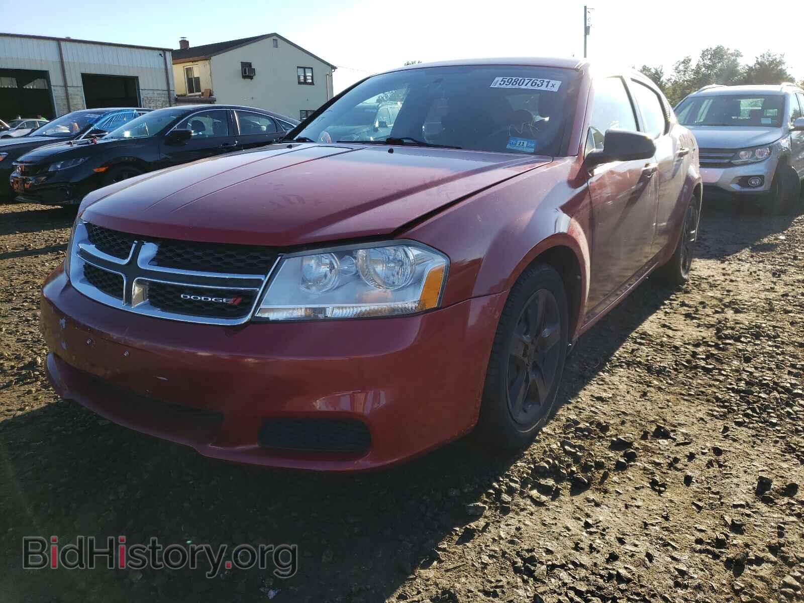2013 DODGE AVENGER - VIN: 1C3CDZAB2DN628676 - Фото 2