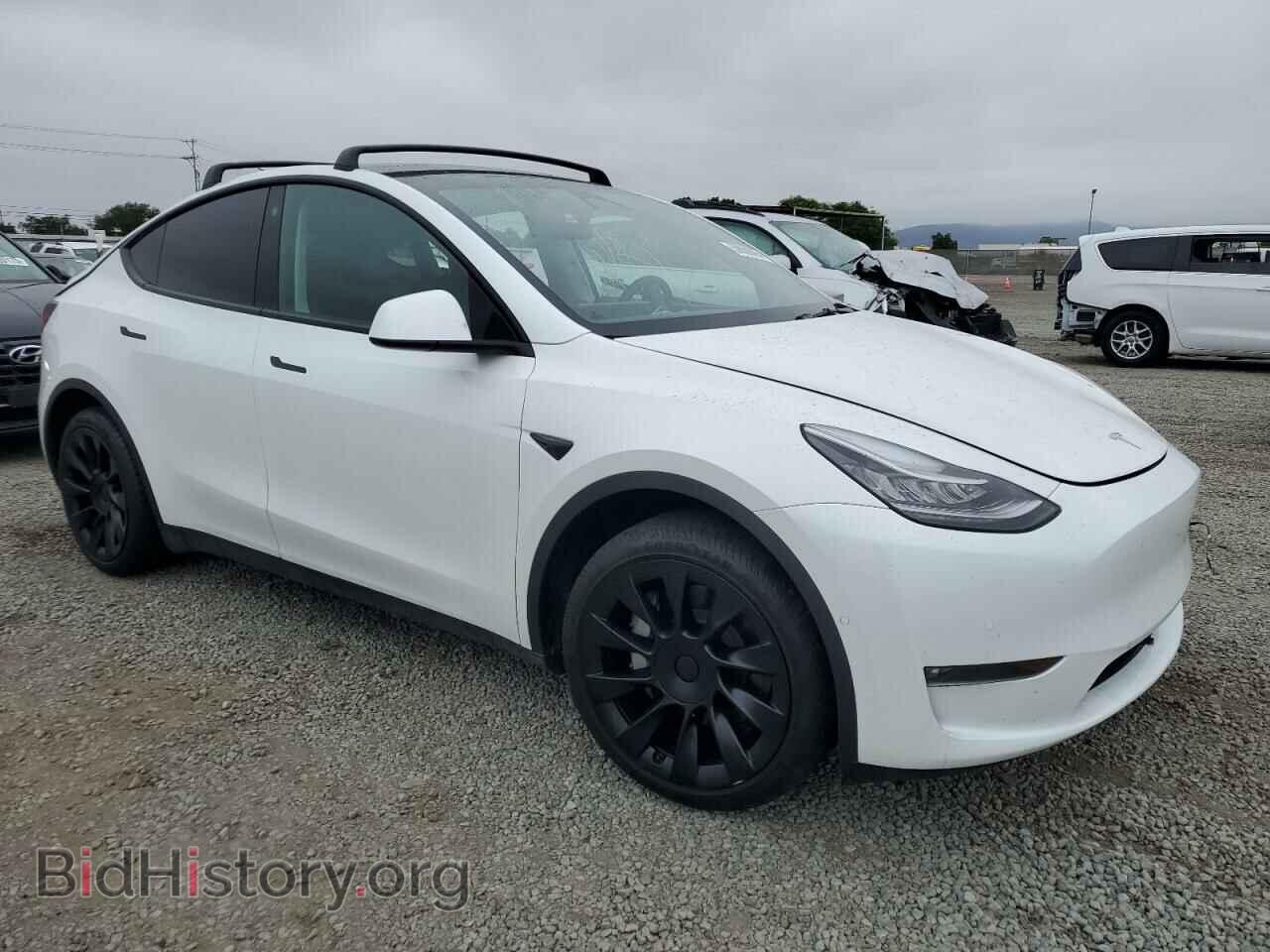 2022 TESLA MODEL Y - VIN: 7SAYGDEE0NF572174 - Фото 4