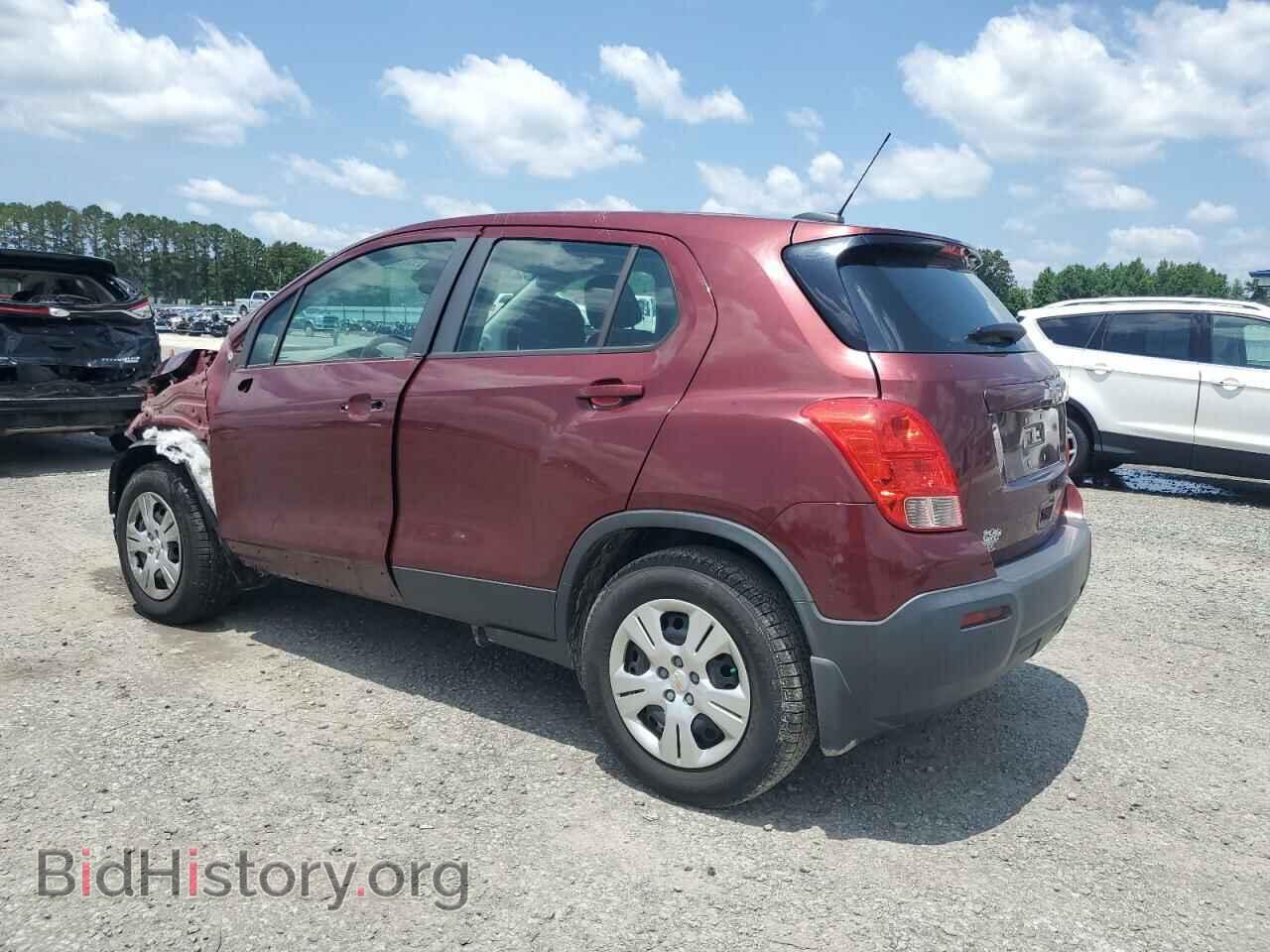 2016 CHEVROLET TRAX - VIN: 3GNCJKSB8GL261045 - Фото 2