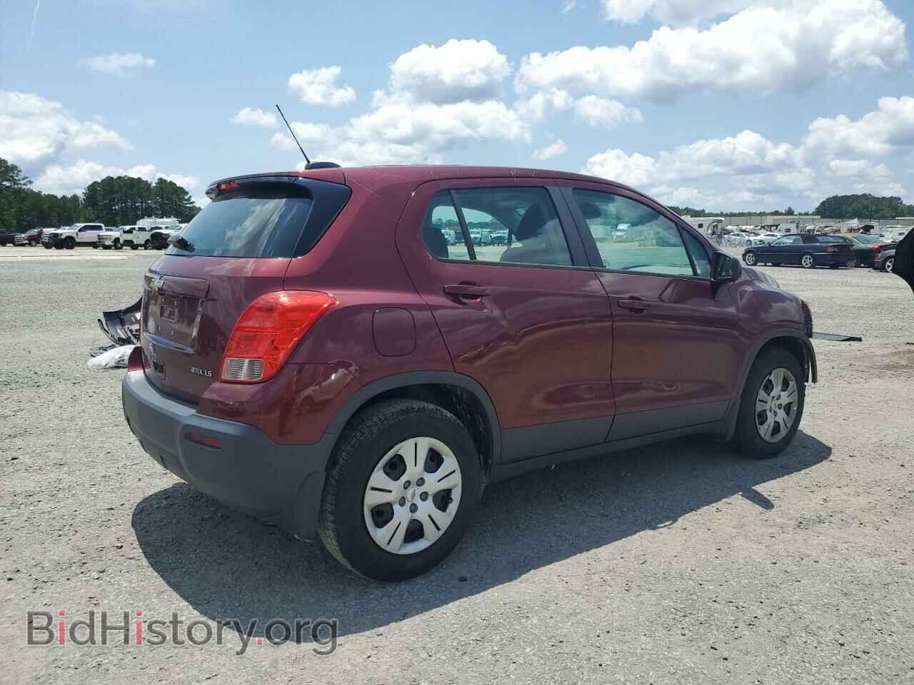 2016 CHEVROLET TRAX - VIN: 3GNCJKSB8GL261045 - Фото 3