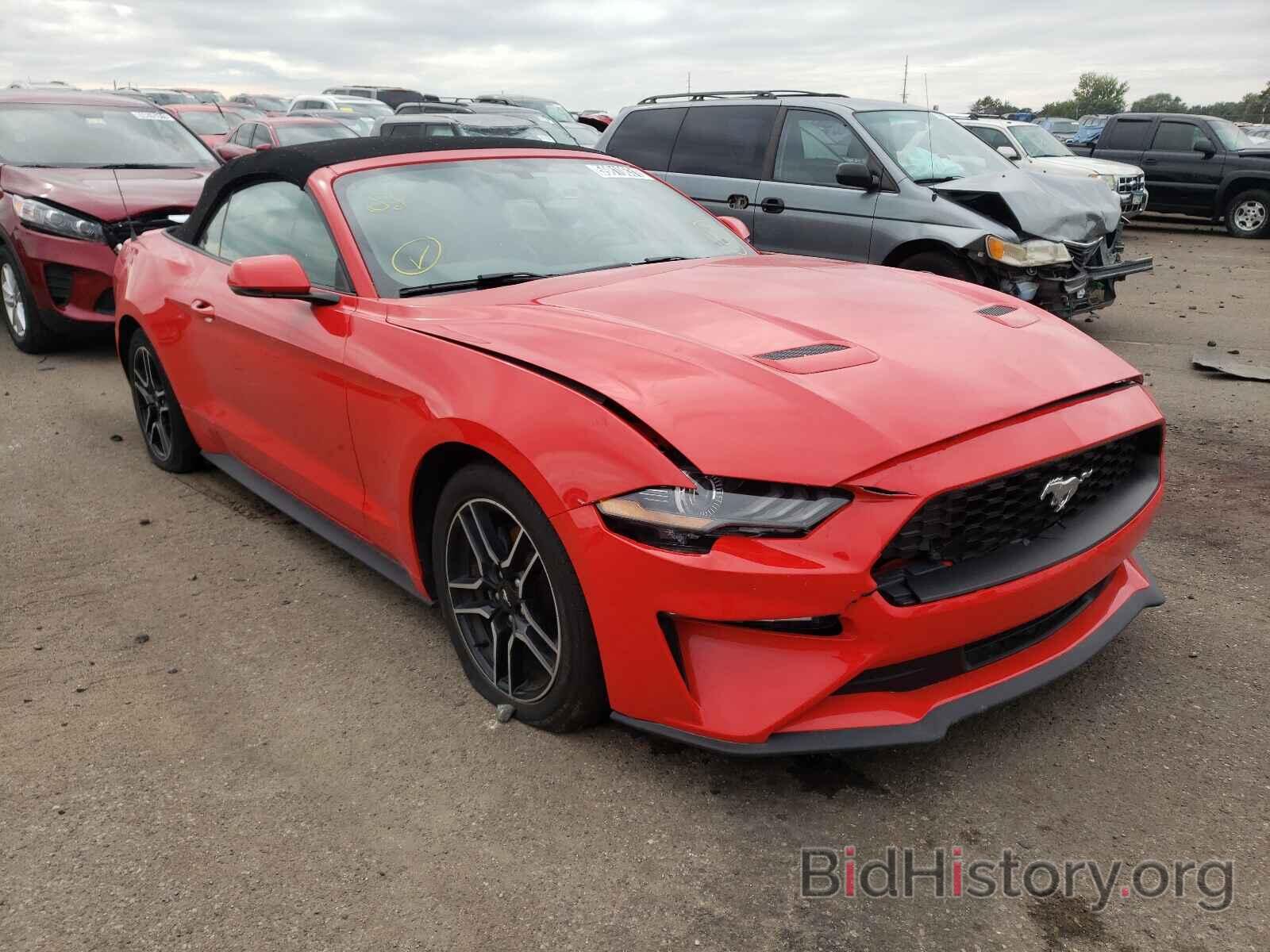 Photo 1FATP8UHXL5112552 - FORD MUSTANG 2020