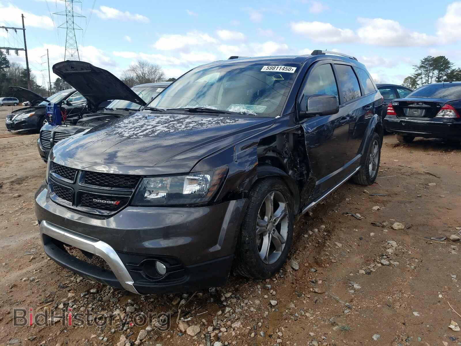 2017 DODGE JOURNEY - VIN: 3C4PDCGB6HT684269 - Фото 2