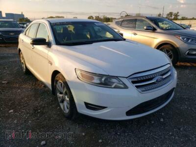 2012 Ford TAURUS Taurus SEL, white — VIN 1FAHP2EW2CG125672, Copart