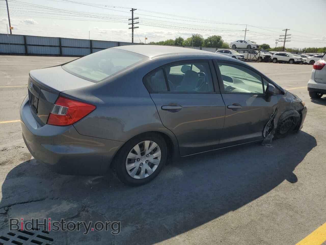 2012 HONDA CIVIC - VIN: 19XFB2F50CE074694 - Фото 3