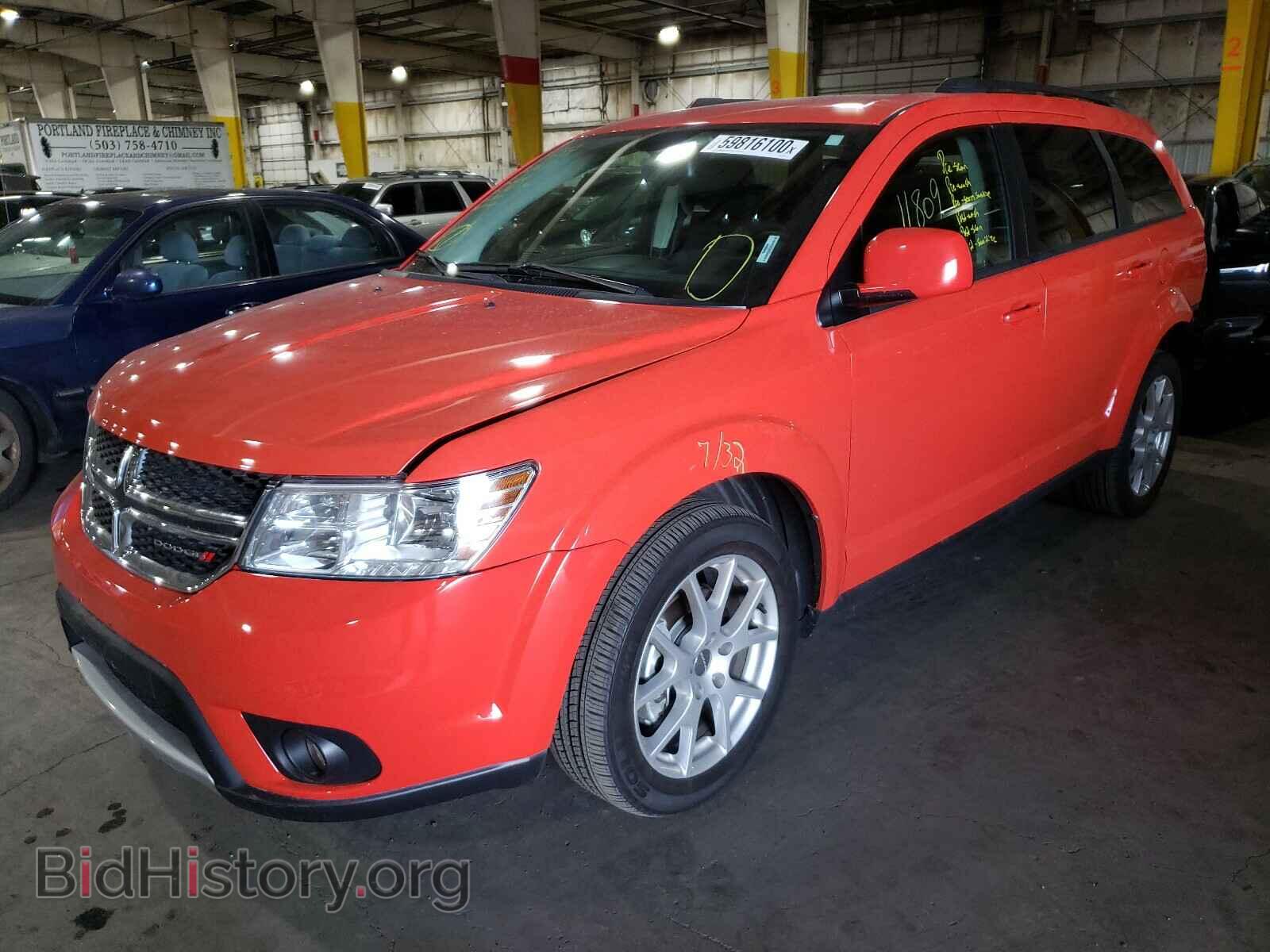 2017 DODGE JOURNEY - VIN: 3C4PDDBG7HT685648 - Фото 2