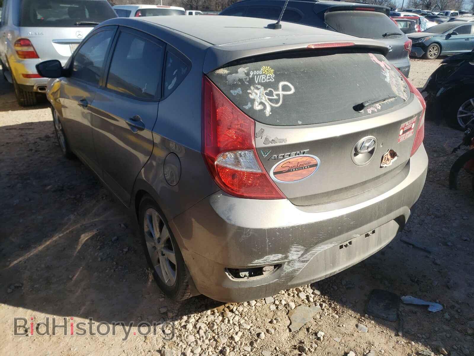 2014 HYUNDAI ACCENT - VIN: KMHCU5AE5EU192472 - Фото 3
