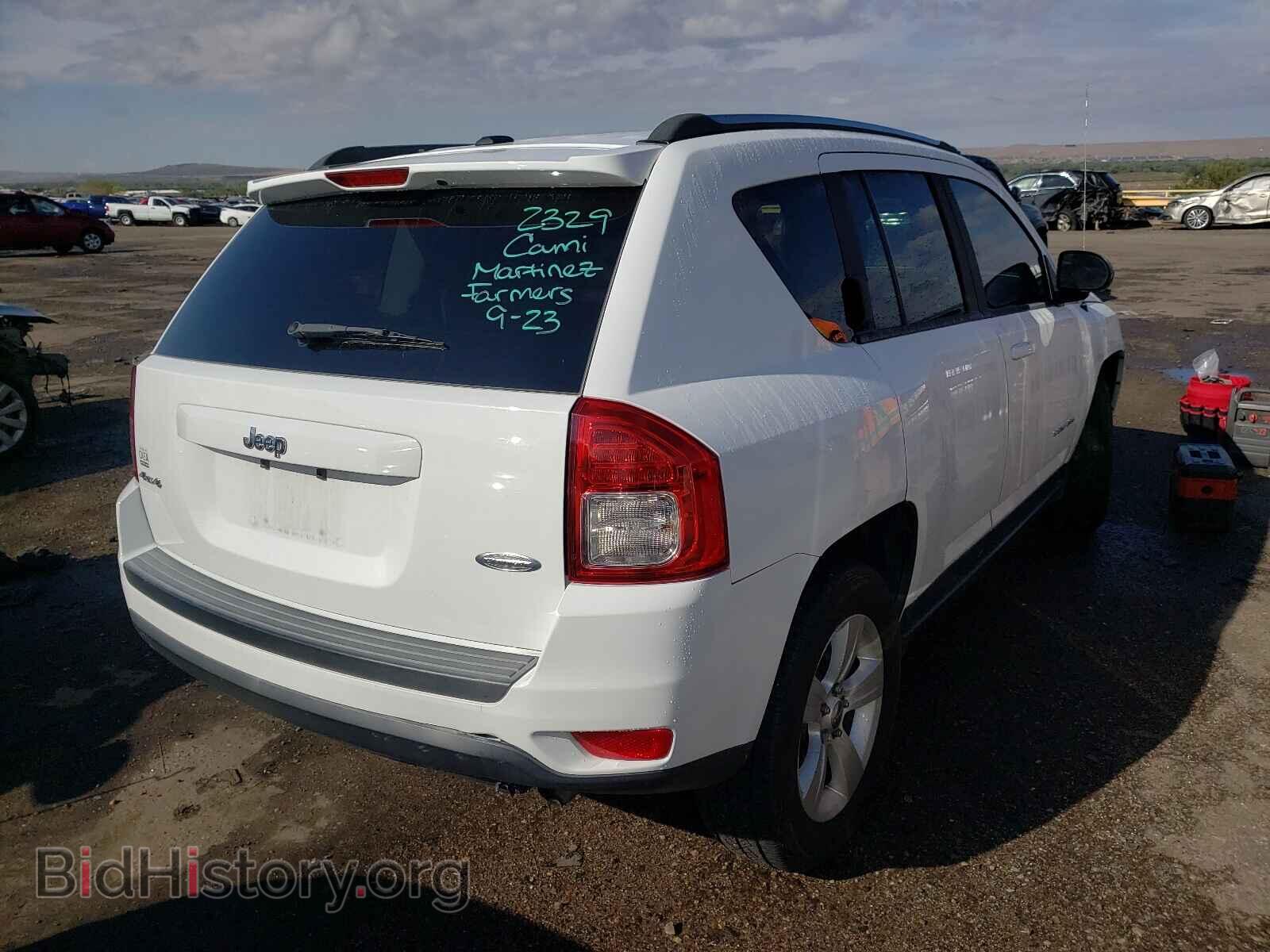 2012 JEEP COMPASS - VIN: 1C4NJDEB2CD589134 - Фото 4