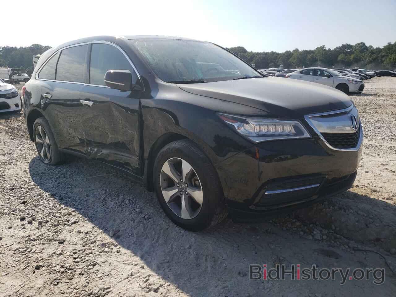 Photo 5FRYD3H21GB014353 - ACURA MDX 2016