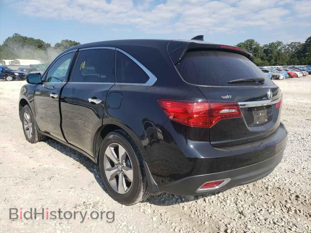 2016 ACURA MDX - VIN: 5FRYD3H21GB014353 - Фото 3