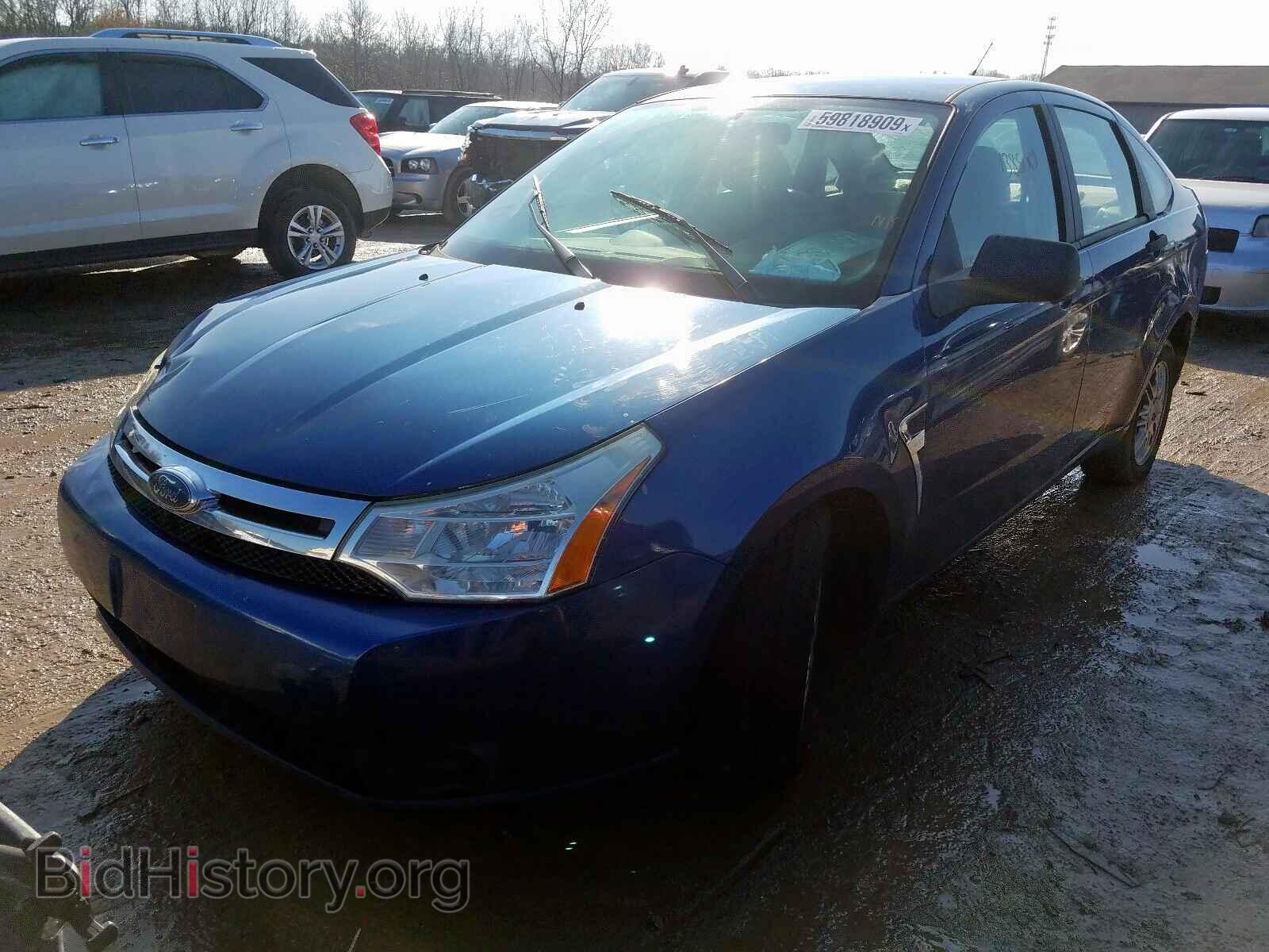 2008 FORD FOCUS SE - VIN: 1FAHP35N58W254970 - Фото 2