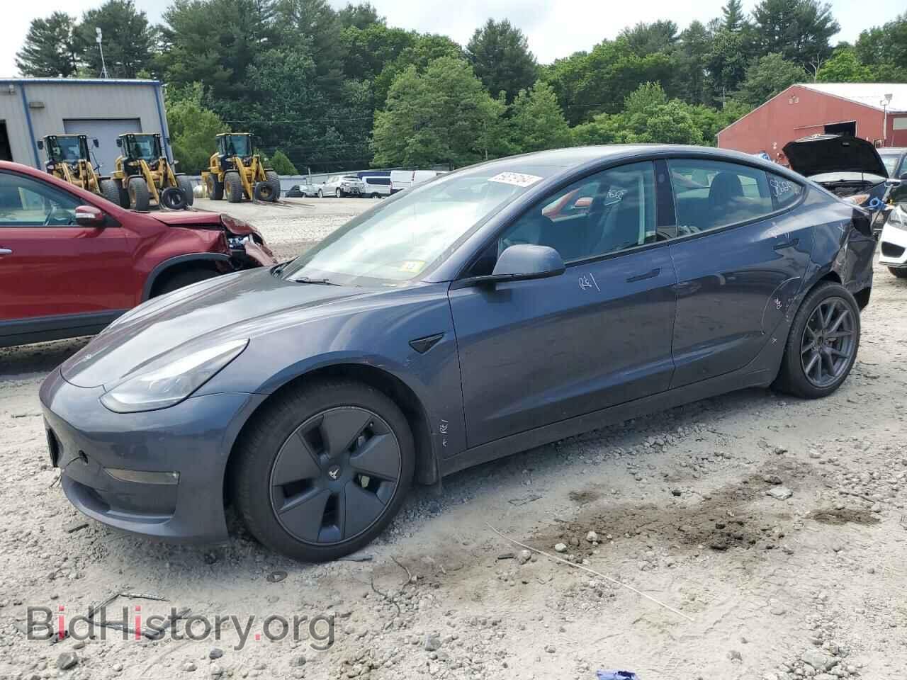 Фотография 5YJ3E1EB3NF268225 - TESLA MODEL 3 2022