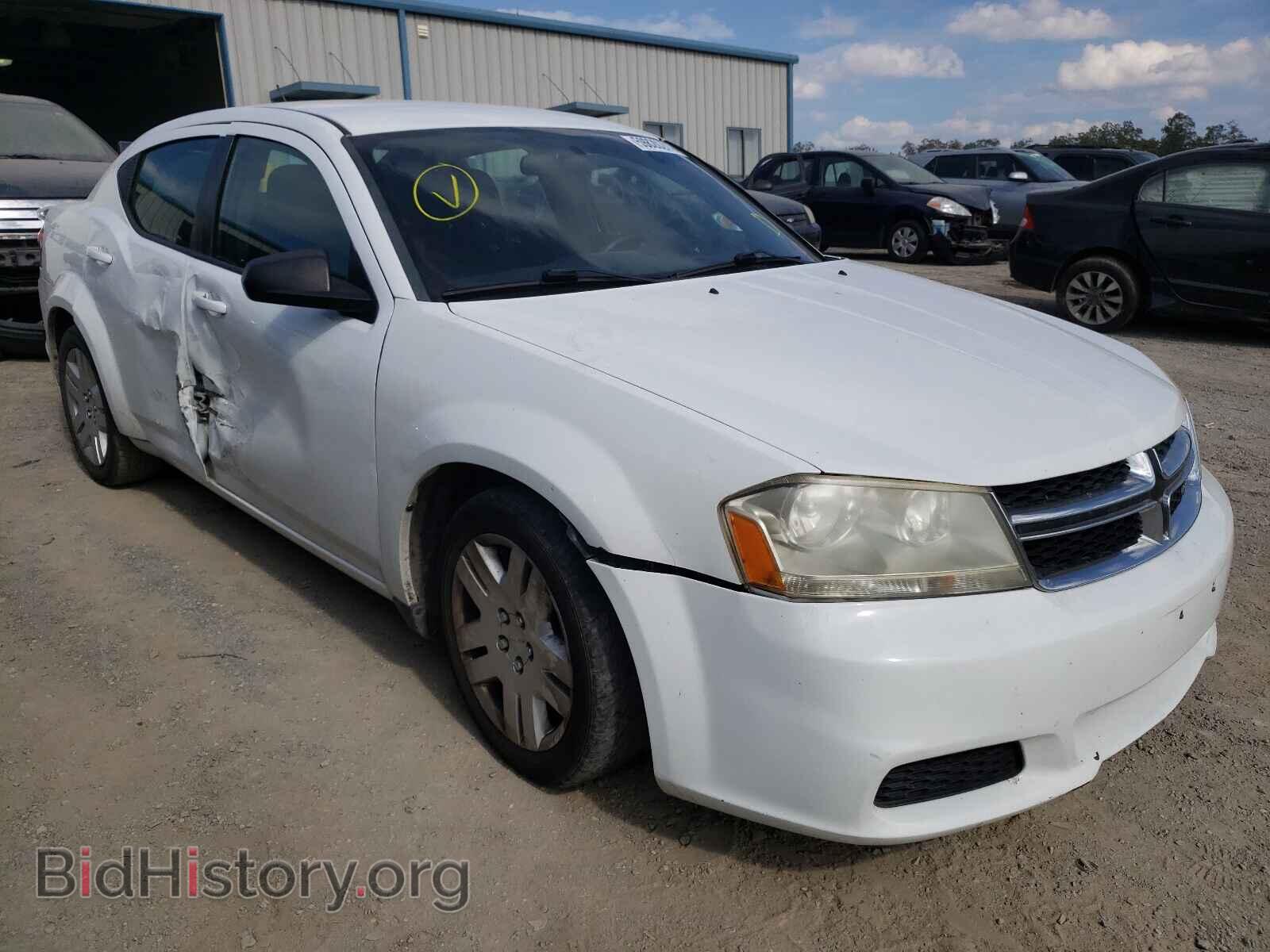 Photo 1C3CDZAB7CN324760 - DODGE AVENGER 2012