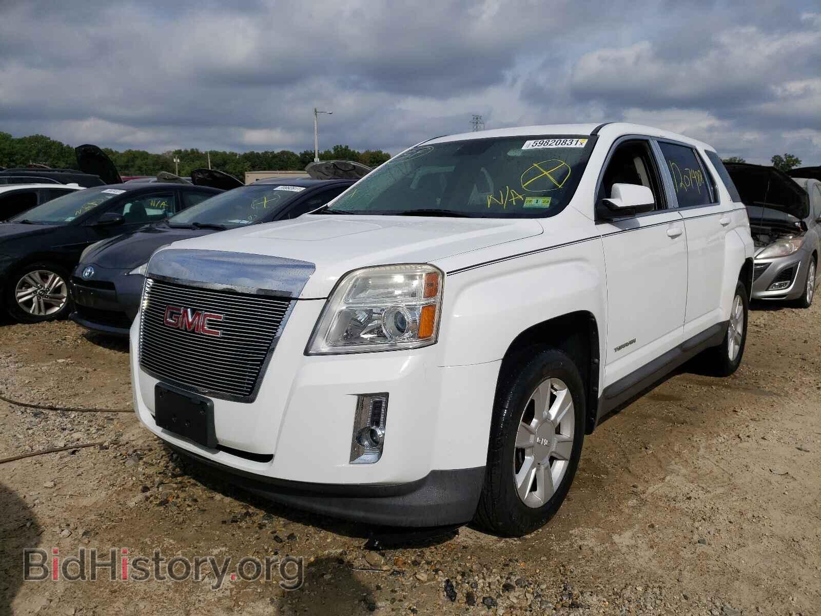 2012 GMC TERRAIN - VIN: 2GKALMEK9C6317854 - Фото 2
