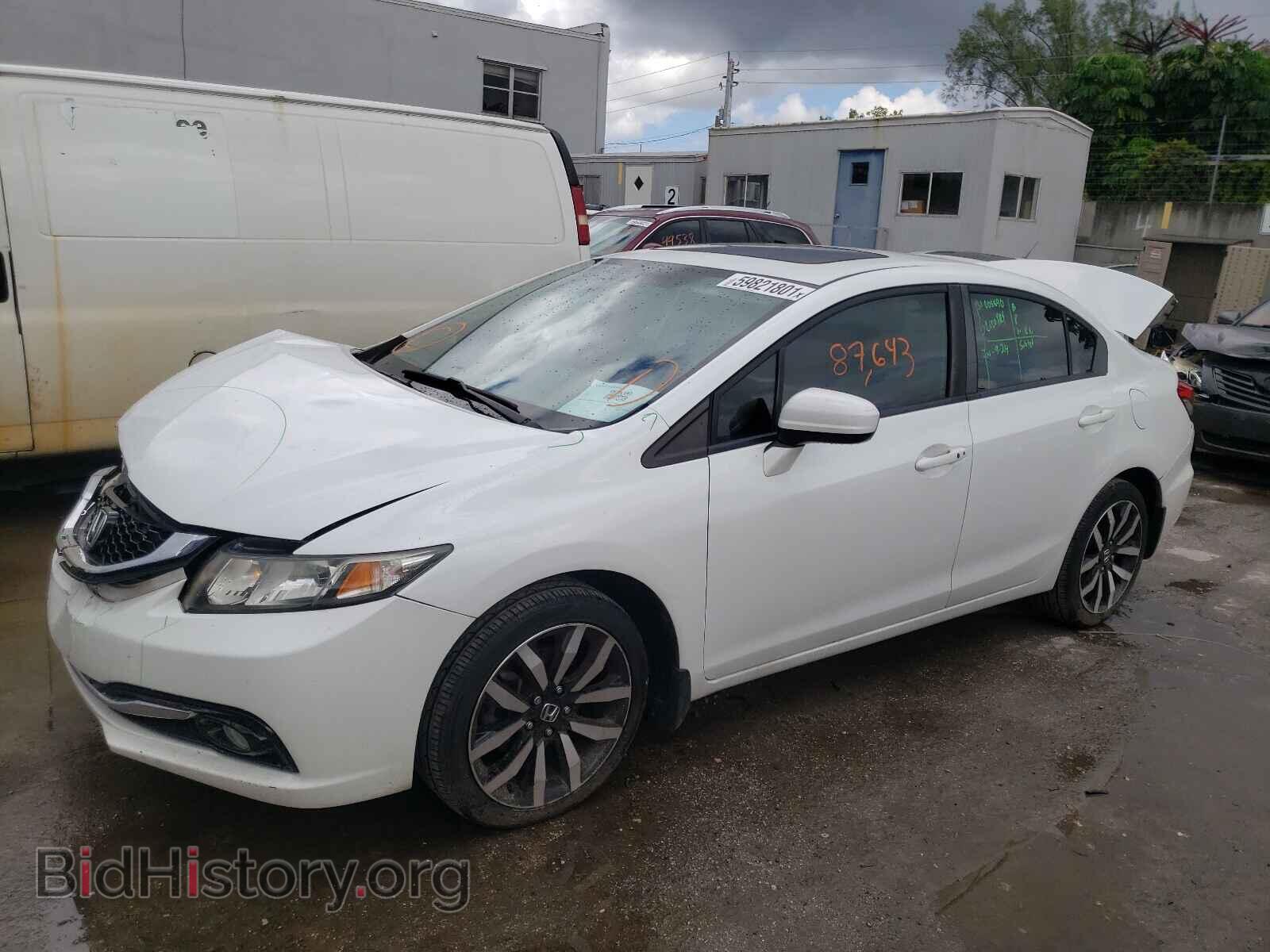 2014 HONDA CIVIC - VIN: 19XFB2F93EE001650 - Фото 2