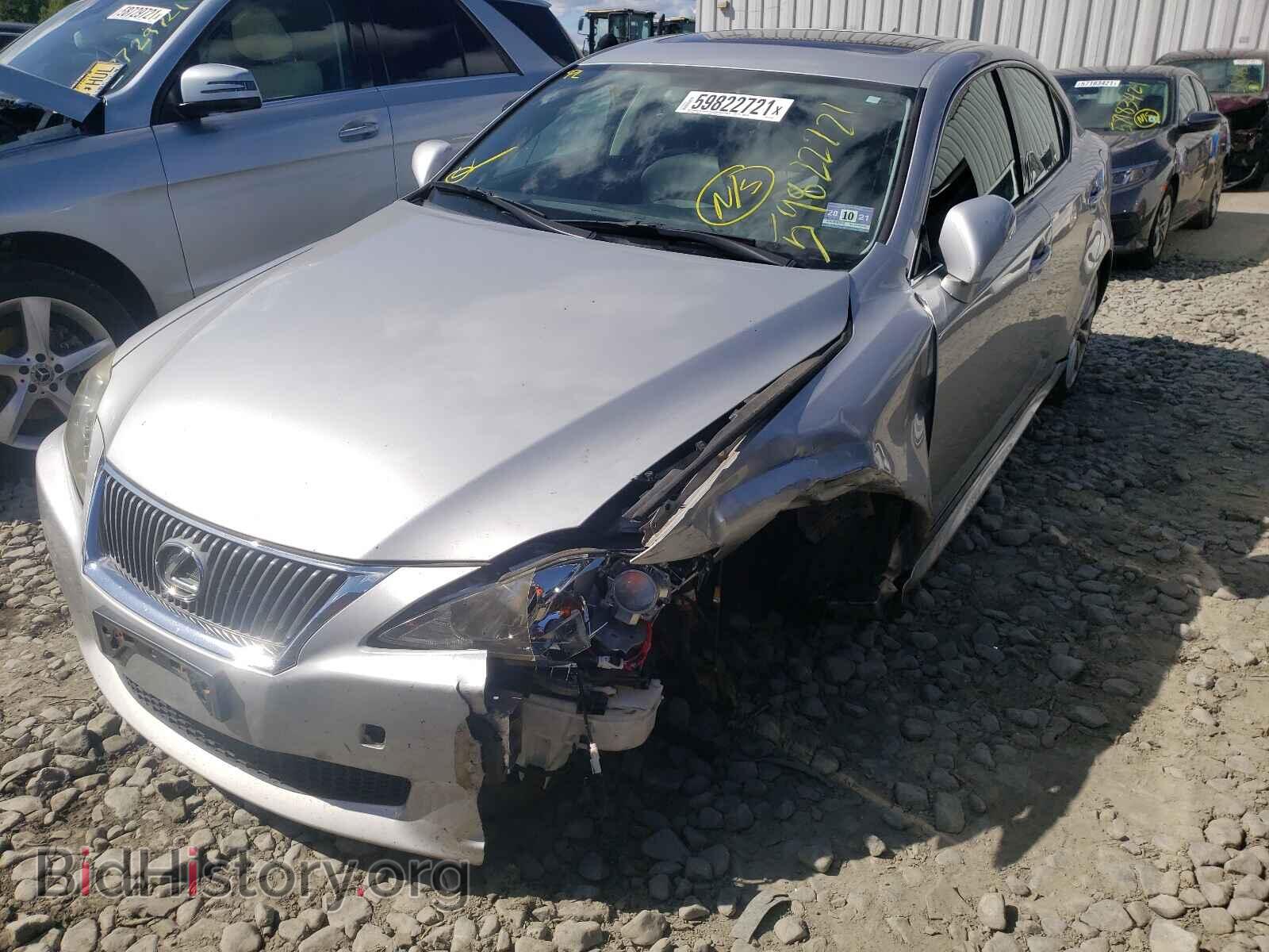 2010 LEXUS IS - VIN: JTHCF5C25A5036467 - Фото 2